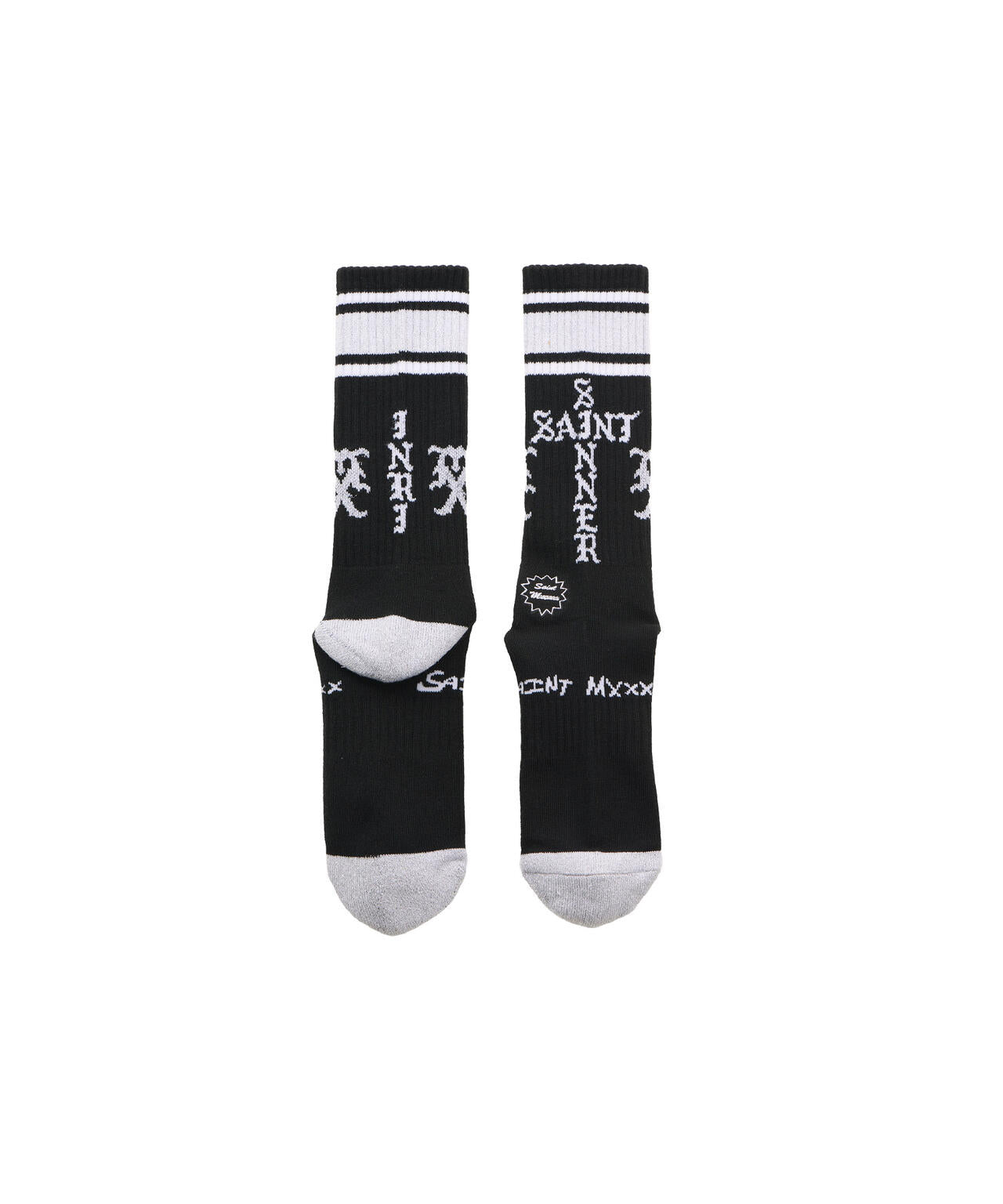 SAINT MICHAEL/セントマイケル/SOCKS/SINNER/BLACK+GRAY