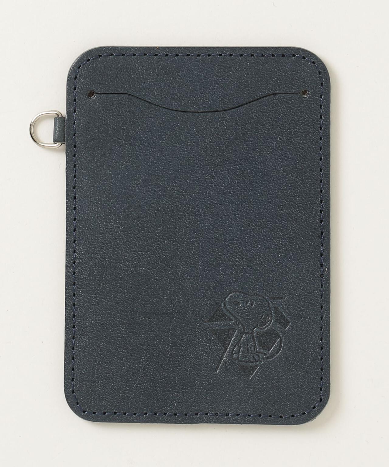 SNOOPY LEATHER COLLECTION/スヌーピーレザーコレクション/栃木レザー75th パスケース