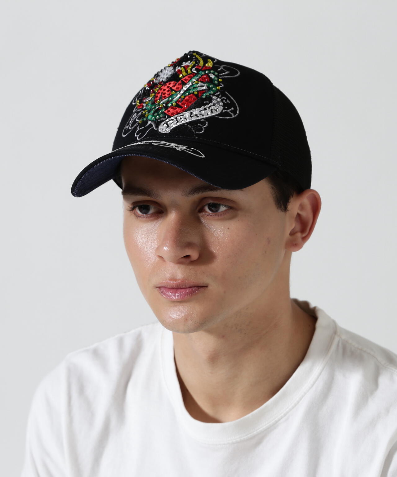 Ed Hardy/エド ハーディー/ED HARDY HEART R-STONE CAP