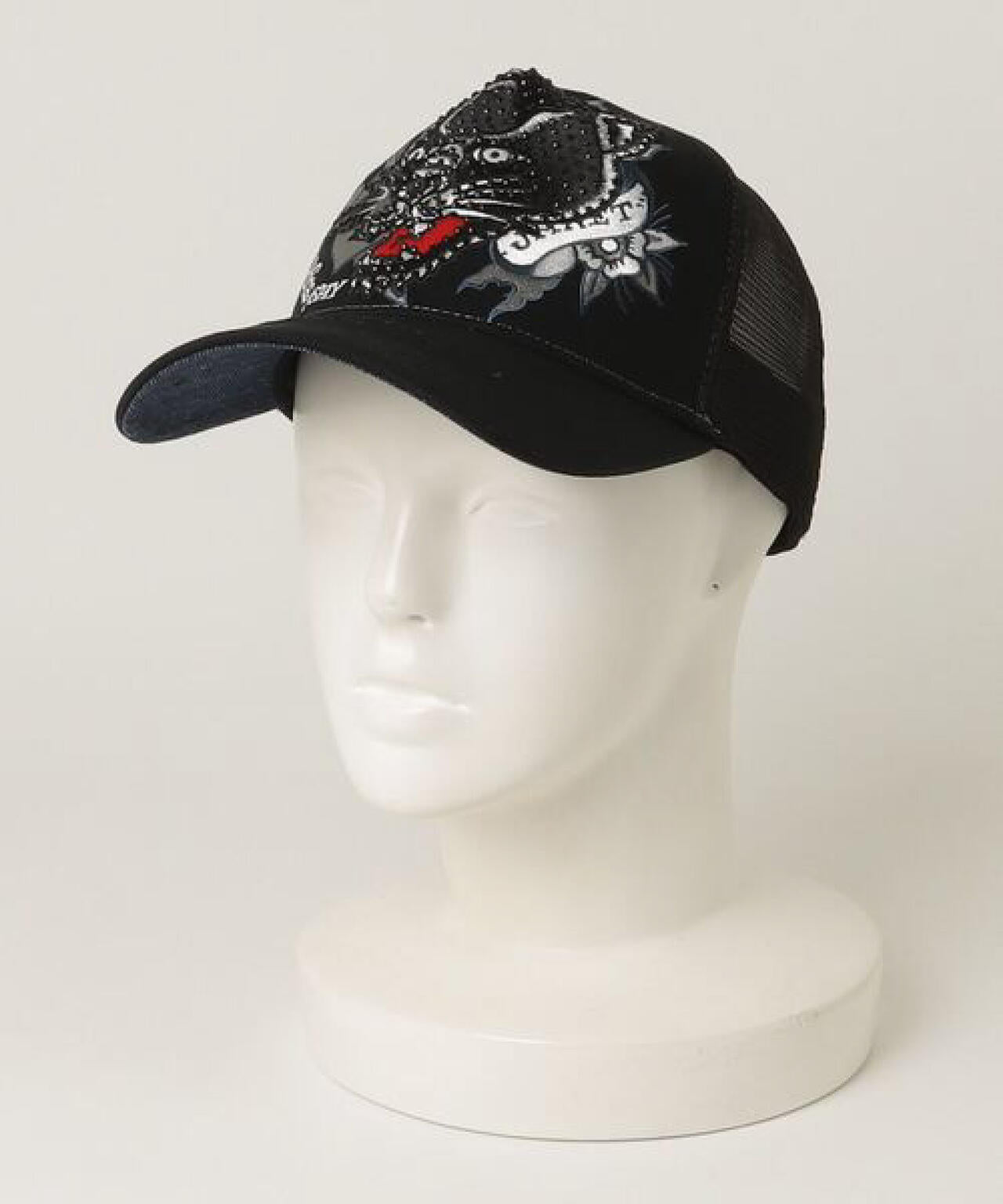 Ed Hardy/エド ハーディー/ED HARDY LEOPARD R-STONE CAP