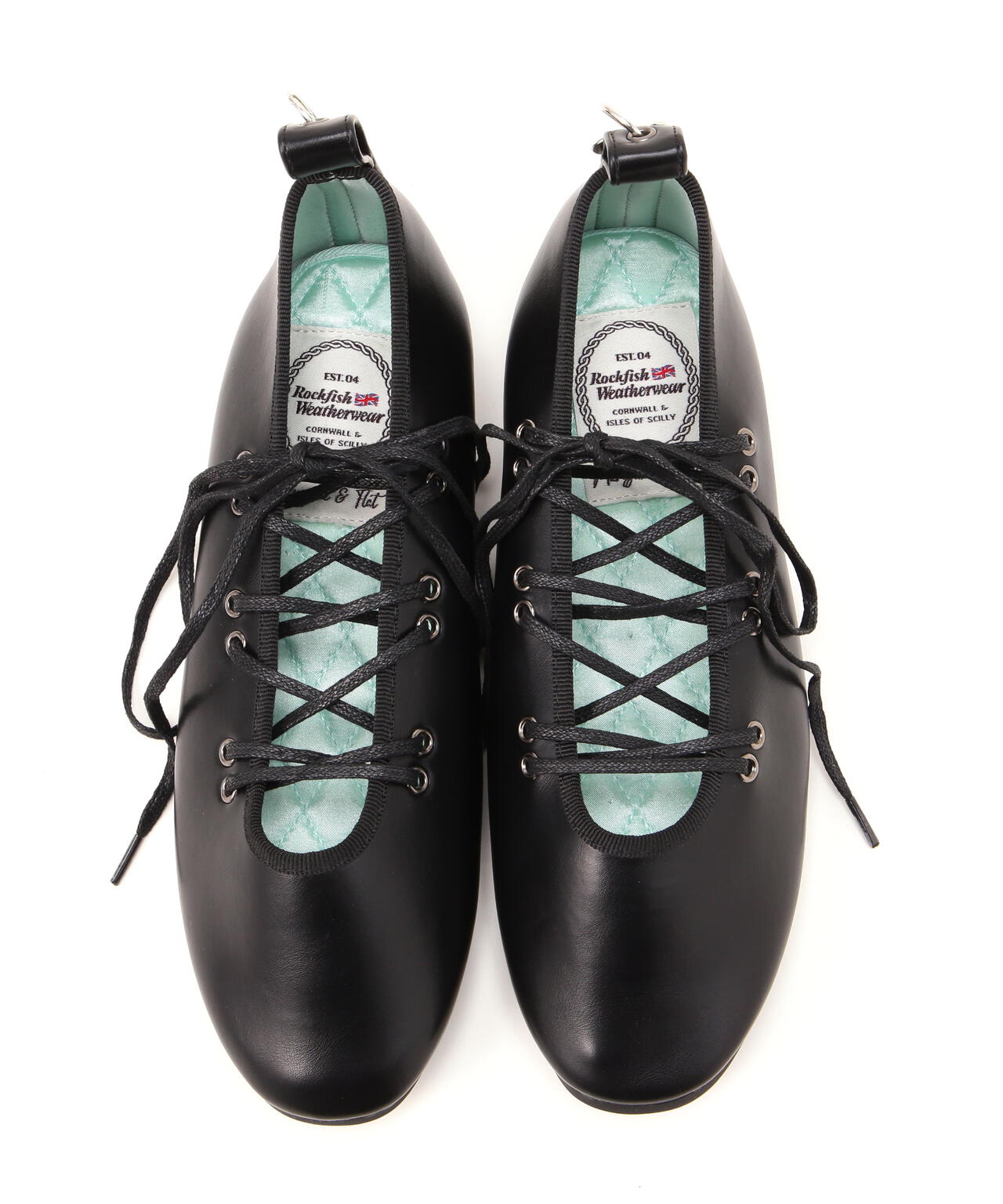 ROCKFISH WEATHERWEAR/ロックフィッシュ ウェザーウェア/LACEUP FLAT PU