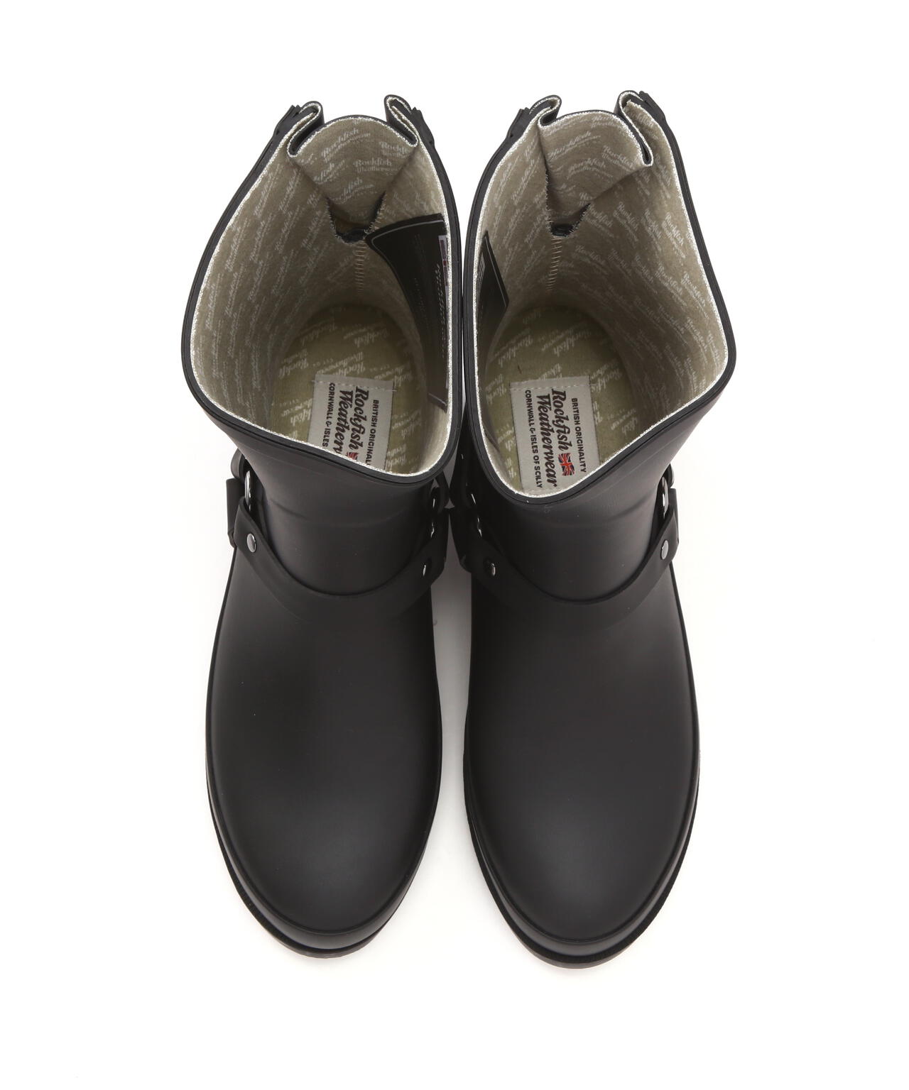 ROCKFISH WEATHERWEAR/ロックフィッシュ ウェザーウェア/HARNESS WELLINGTON BOOTS MIDDLE