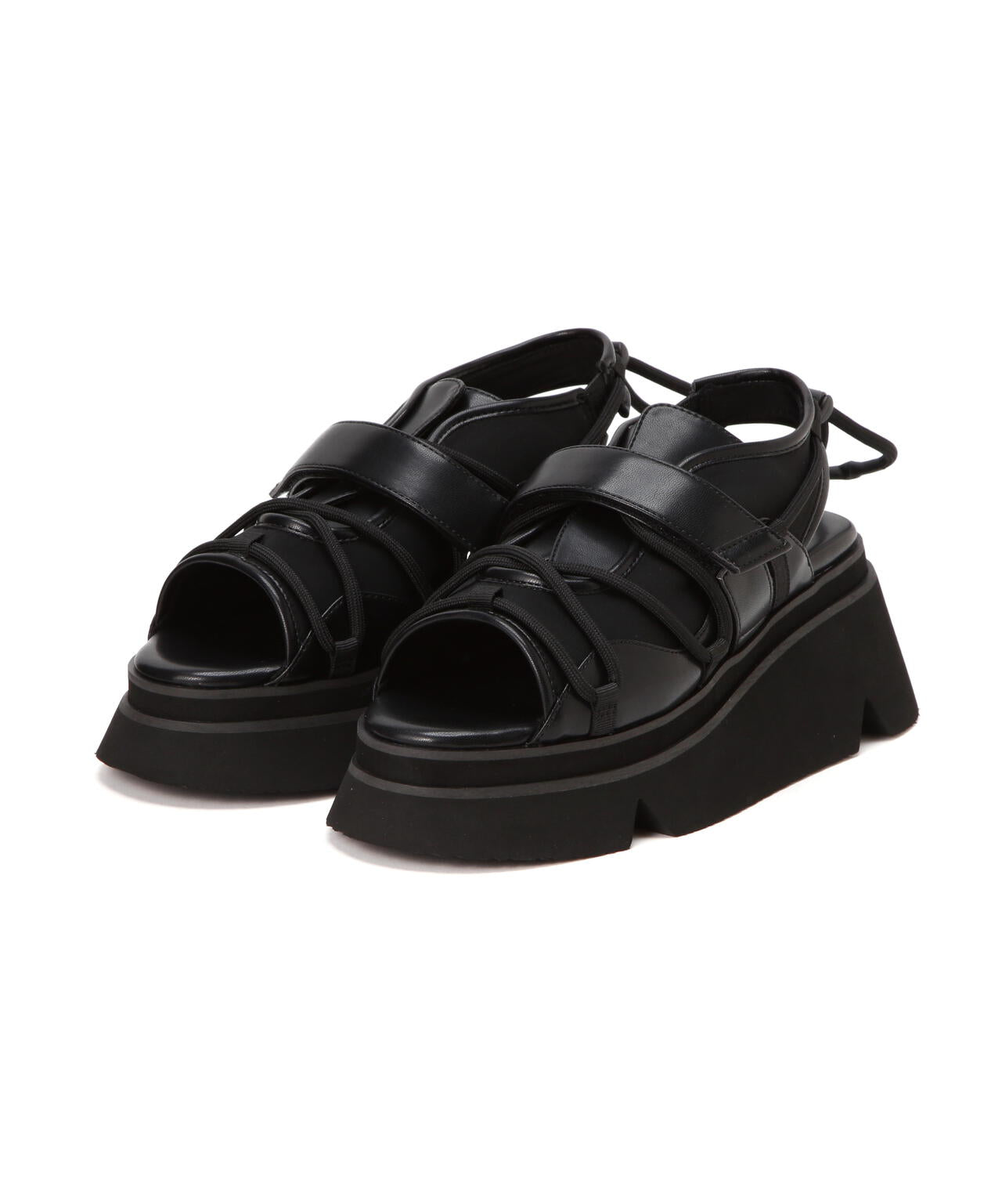 UN3D./アンスリード/WAVE CODE VOLUME SOLE SANDALS