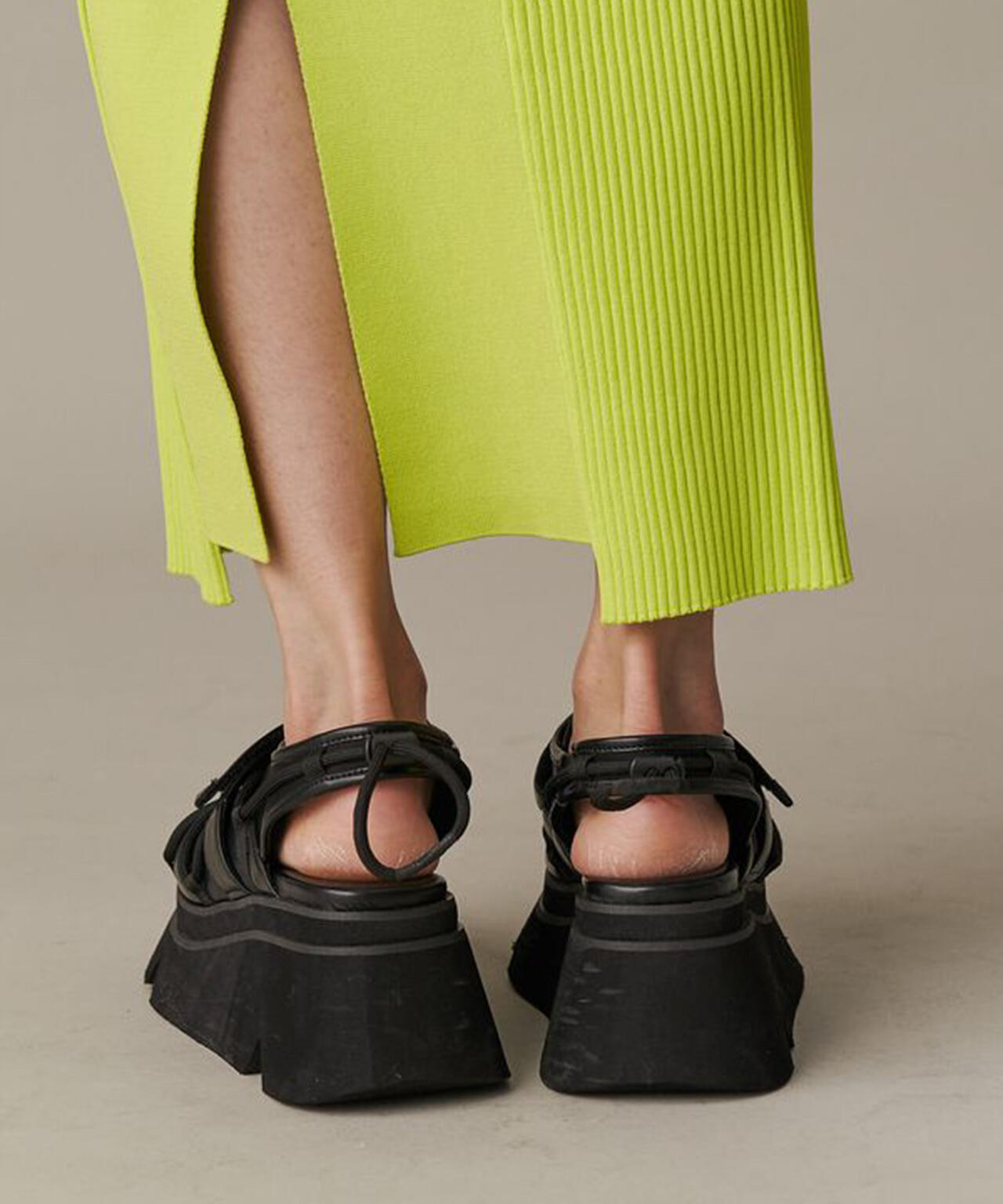 UN3D./アンスリード/WAVE CODE VOLUME SOLE SANDALS