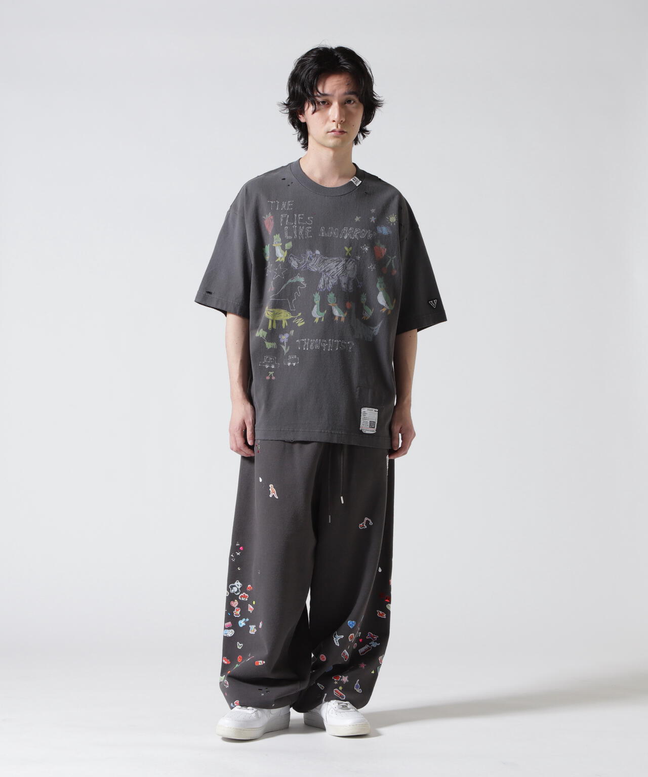 Maison MIHARAYASUHIRO/メゾン ミハラヤスヒロ/KIDS STICKER PANTS