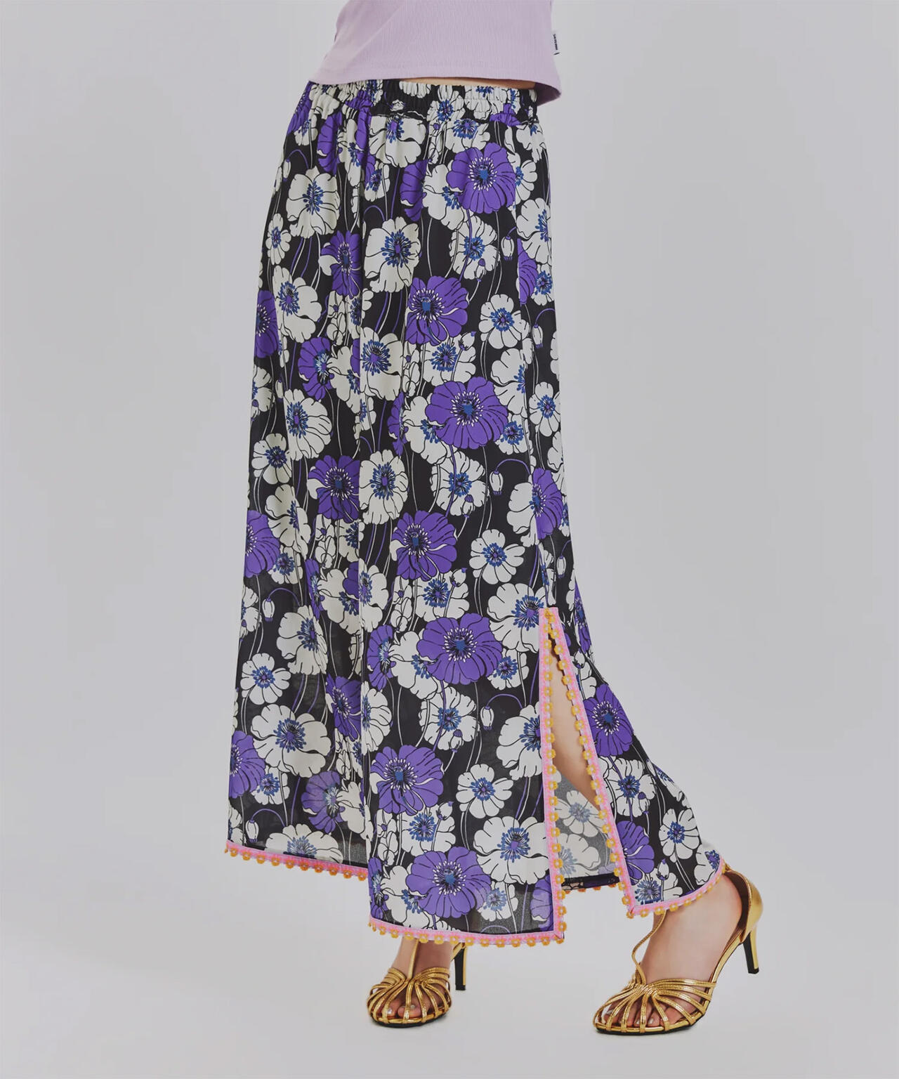 ANNA SUI NYC/アナ スイ エヌワイシー/サマーレトロフラワーイージーパンツ