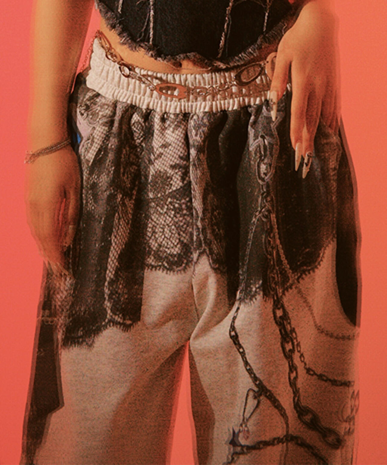 MITSUKI/ミツキ/Mitsuki Printed Pants