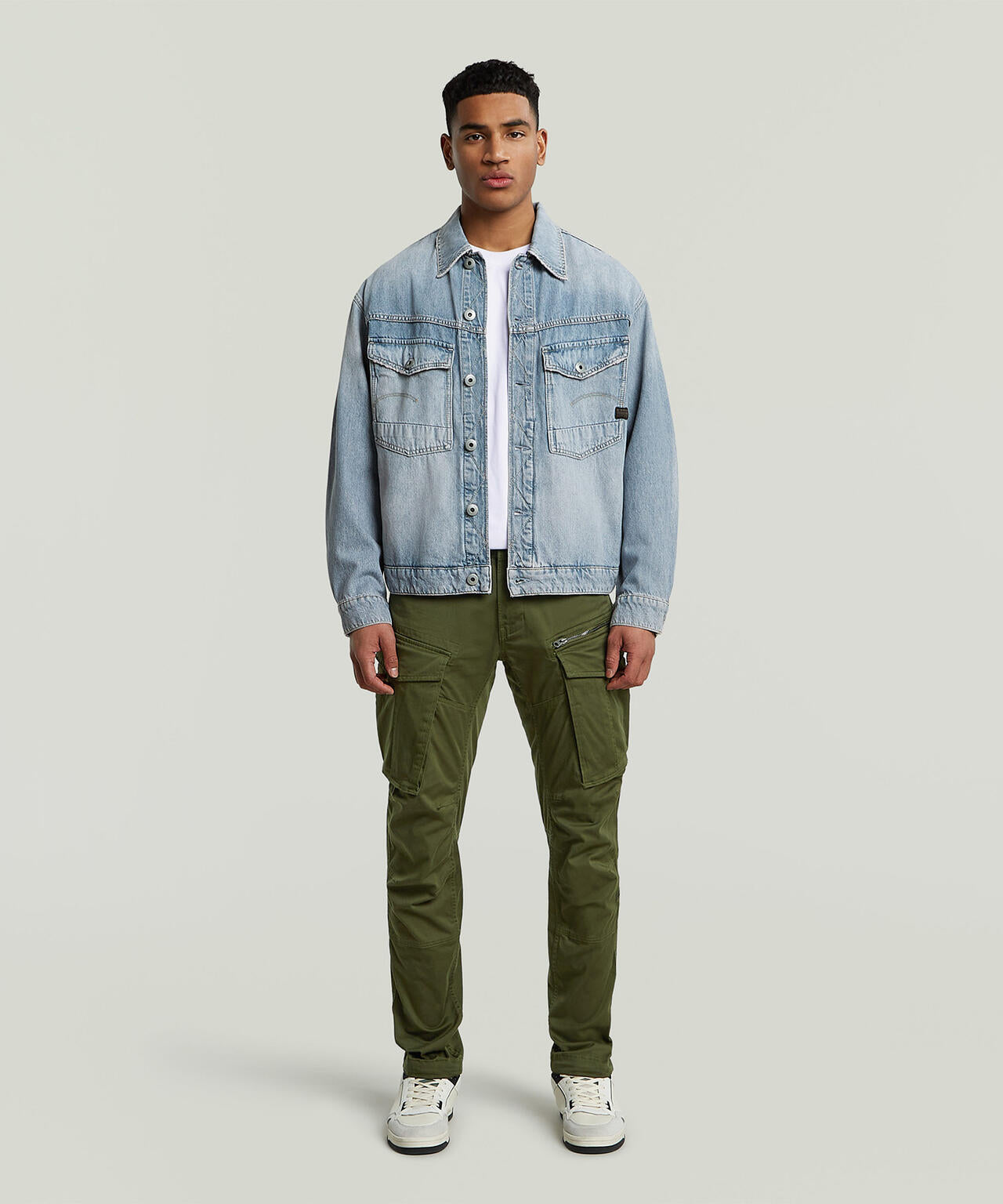 G-STAR/ジースター/ROVIC ZIP 3D REGULAR TAPERED