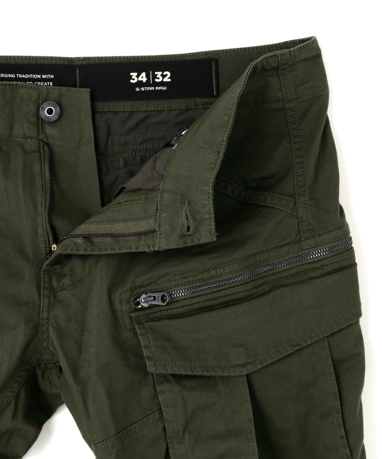 G-STAR/ジースター/ROVIC ZIP 3D REGULAR TAPERED