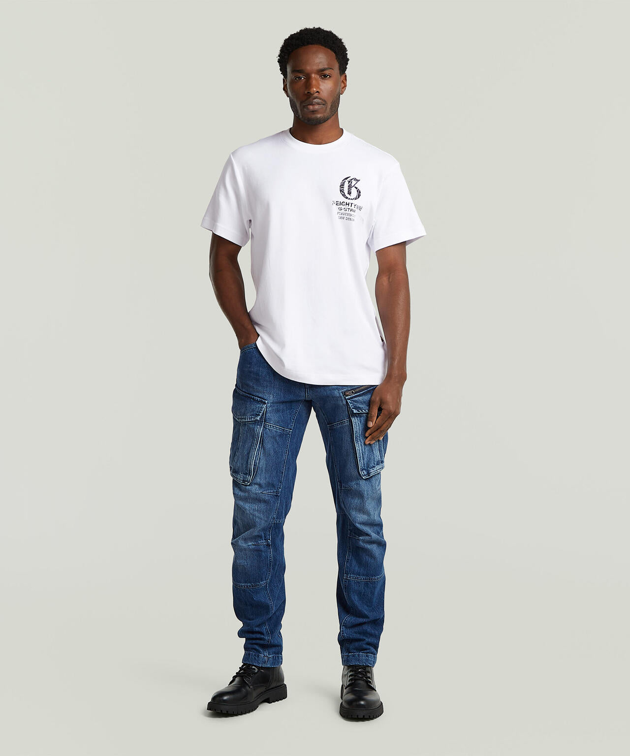 G-STAR/ジースター/Rovic zip 3d regular tapered