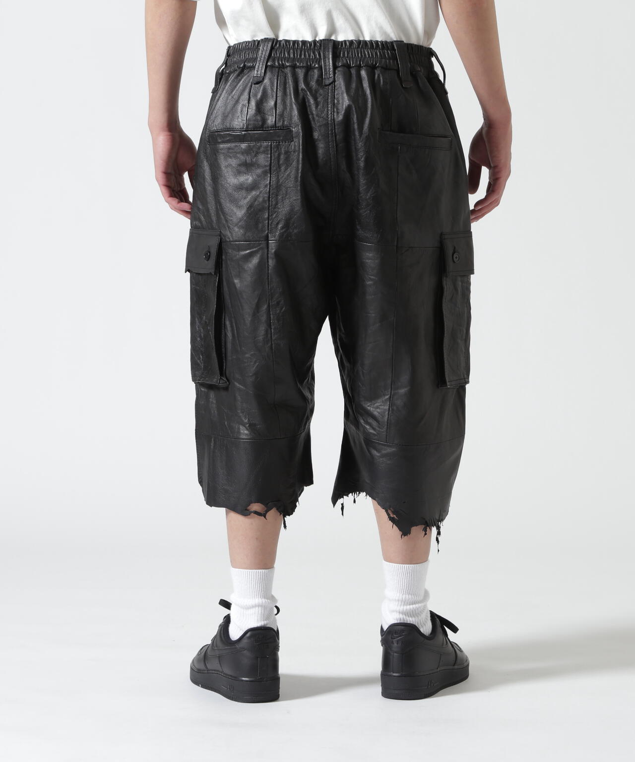 FR(13)NDS/フレンズ/REPRO-LEATHER　CARGO　SHORTS