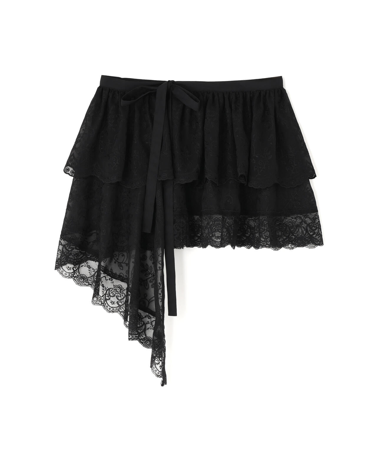 ANNA SUI NYC/アナ スイ エヌワイシー/アシメレーススカート