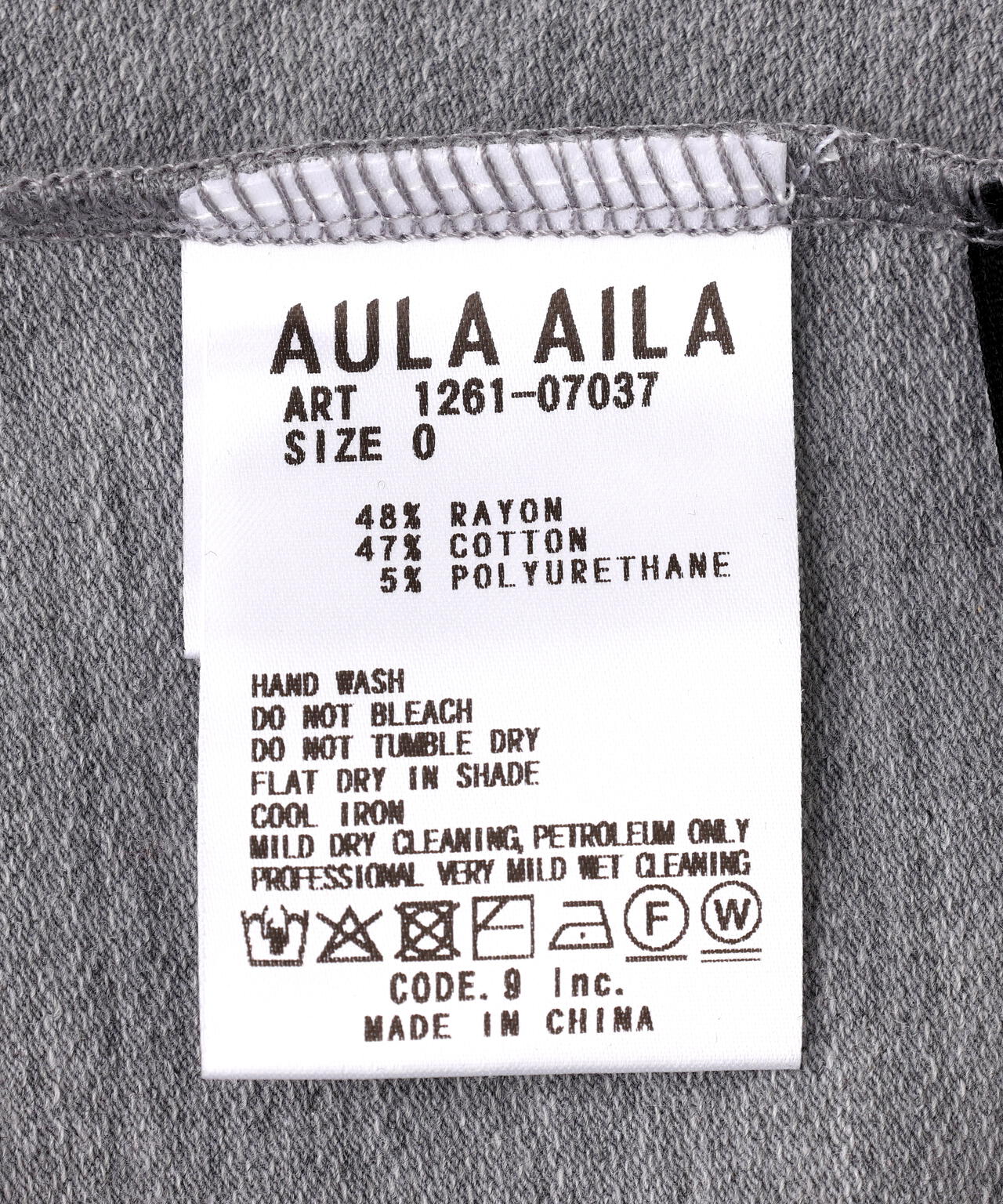 AULA AILA/アウラアイラ/3WAY GATHER FLARESKIRT