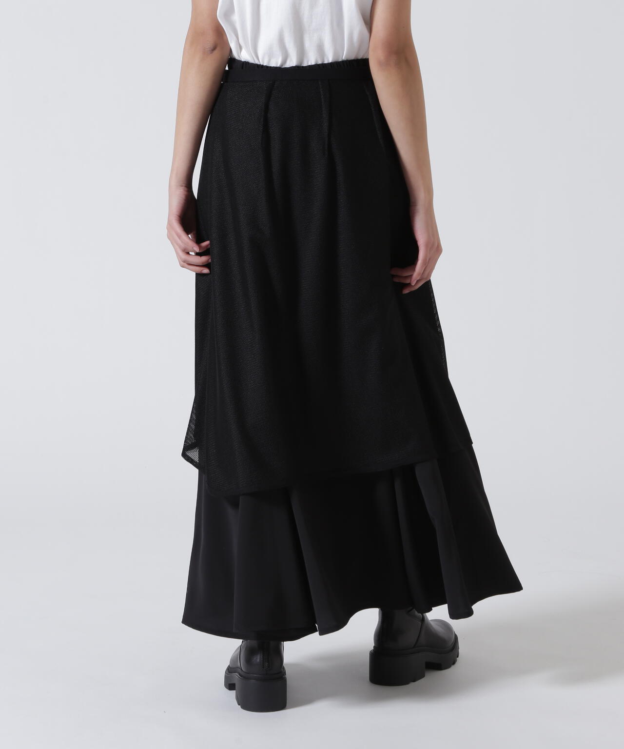 AULA AILA/アウラアイラ/LAYERED TULLE SET SKIRT