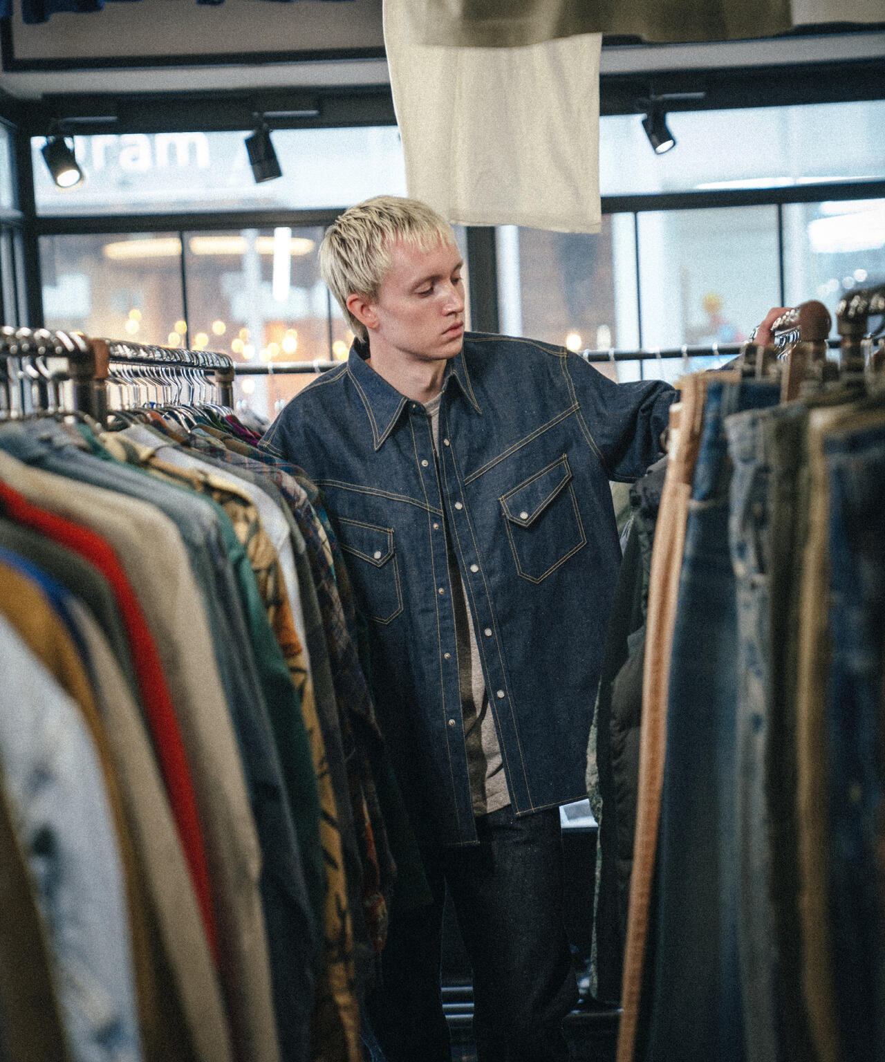SAINT MICHAEL/セントマイケル/ BBJ_DENIM SHIRT