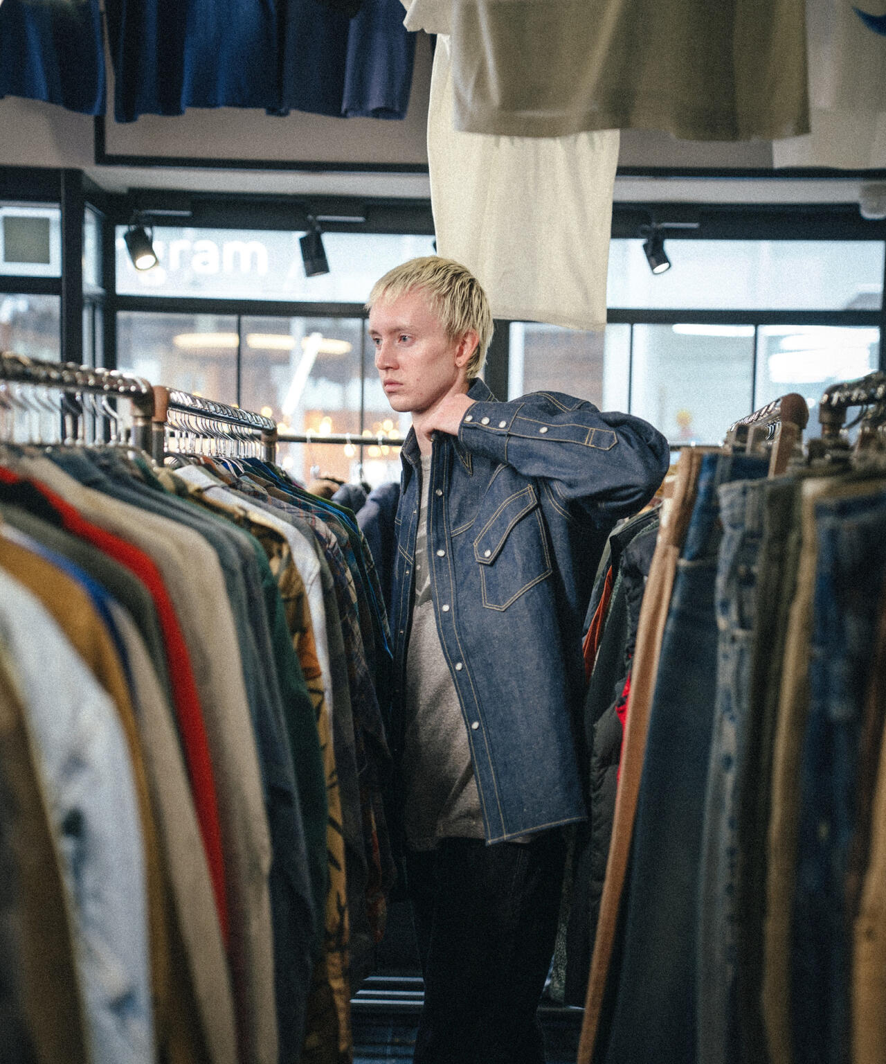 SAINT MICHAEL/セントマイケル/ BBJ_DENIM SHIRT