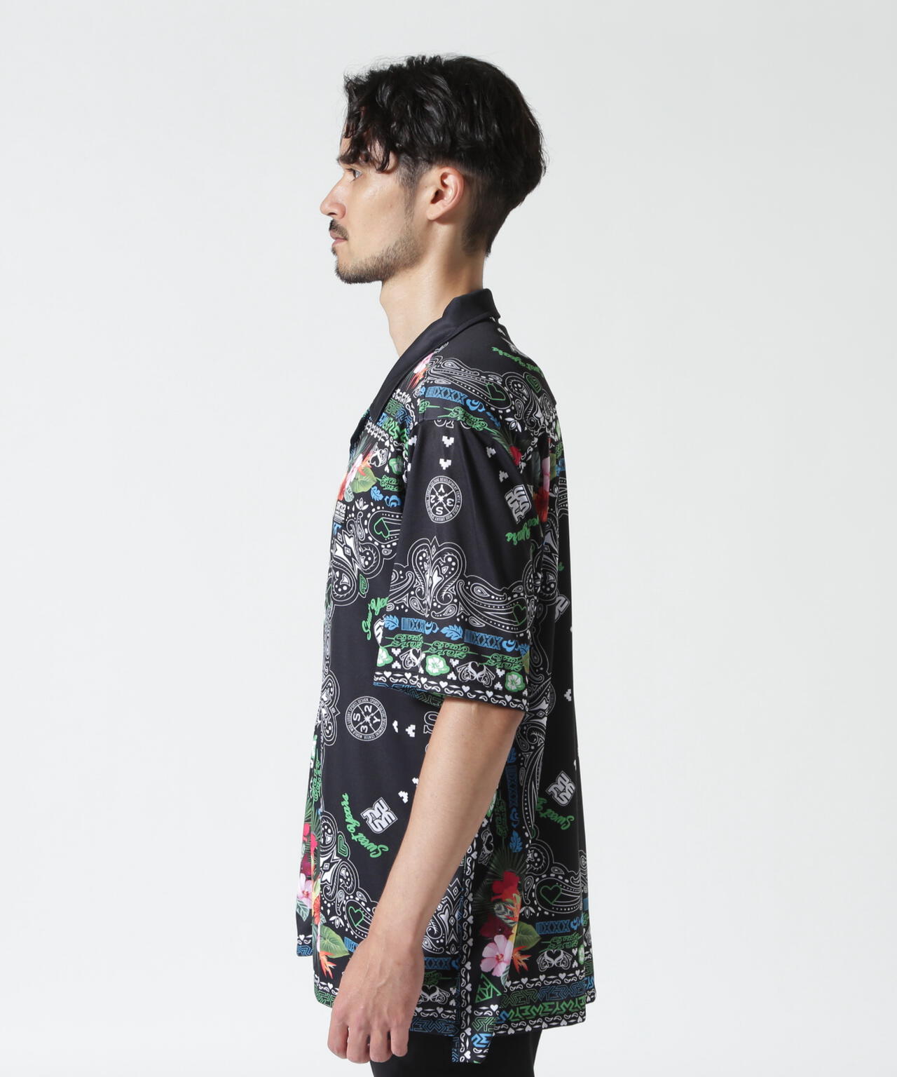 SY32 by SWEET YEARS/RESORT PAISLEY SHIRTS