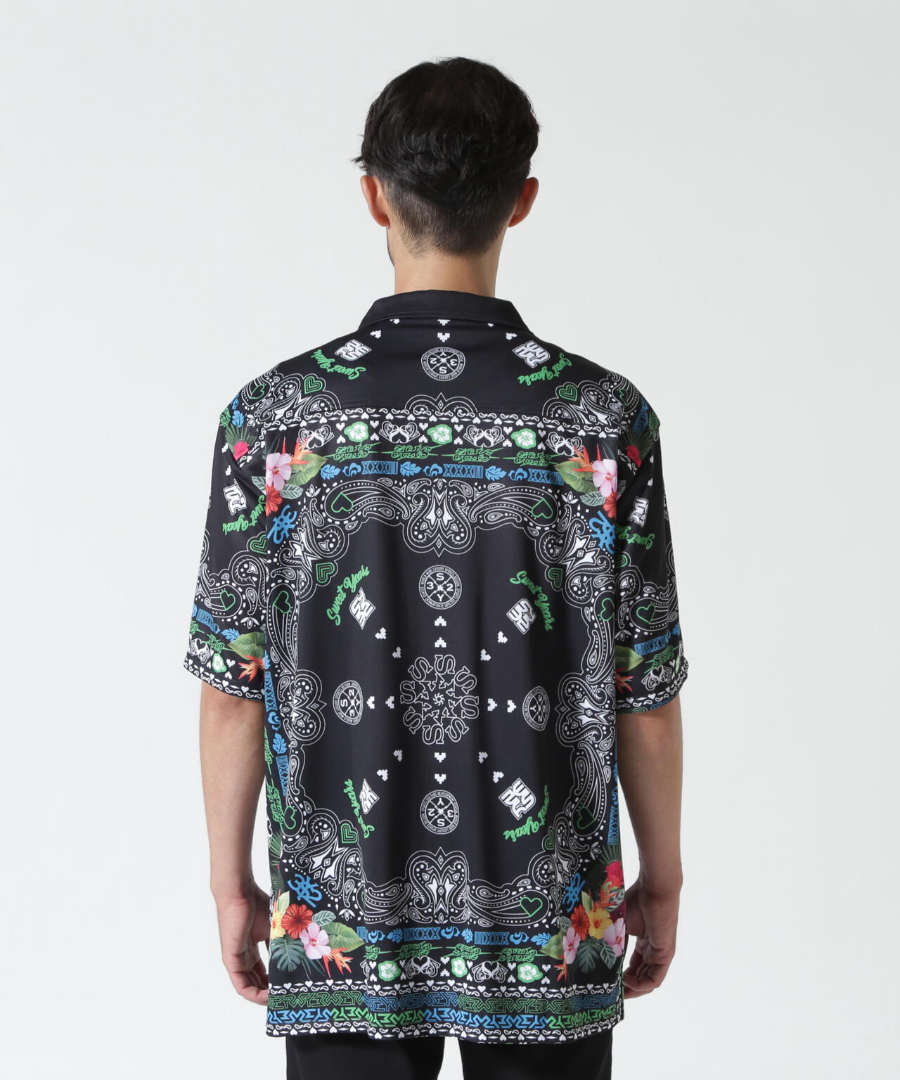 SY32 by SWEET YEARS/RESORT PAISLEY SHIRTS