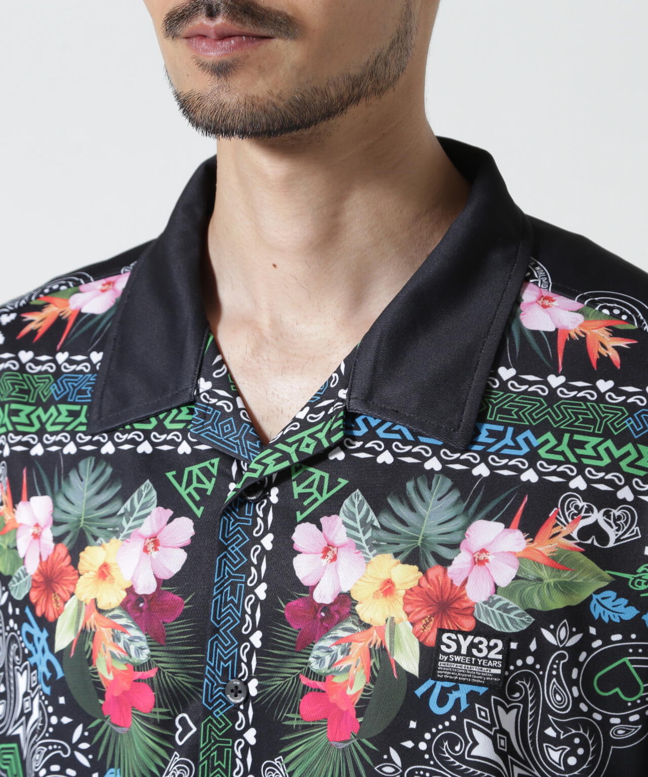 SY32 by SWEET YEARS/RESORT PAISLEY SHIRTS