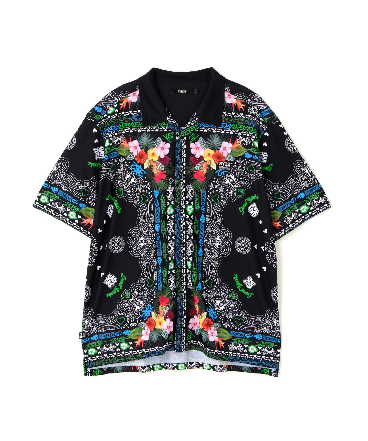 SY32 by SWEET YEARS/RESORT PAISLEY SHIRTS