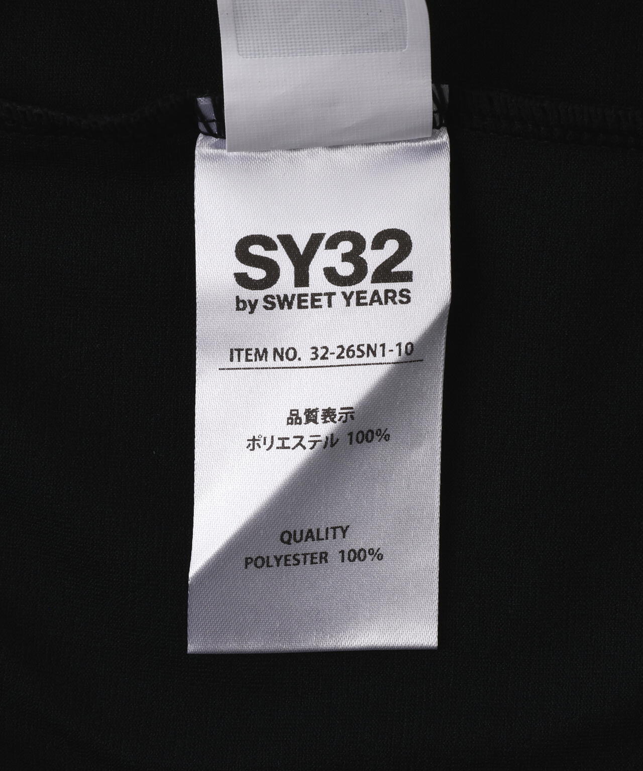 SY32 by SWEET YEARS /エスワイサーティトゥ バイ スィートイヤーズ/MULTI LOGO L/S TEE