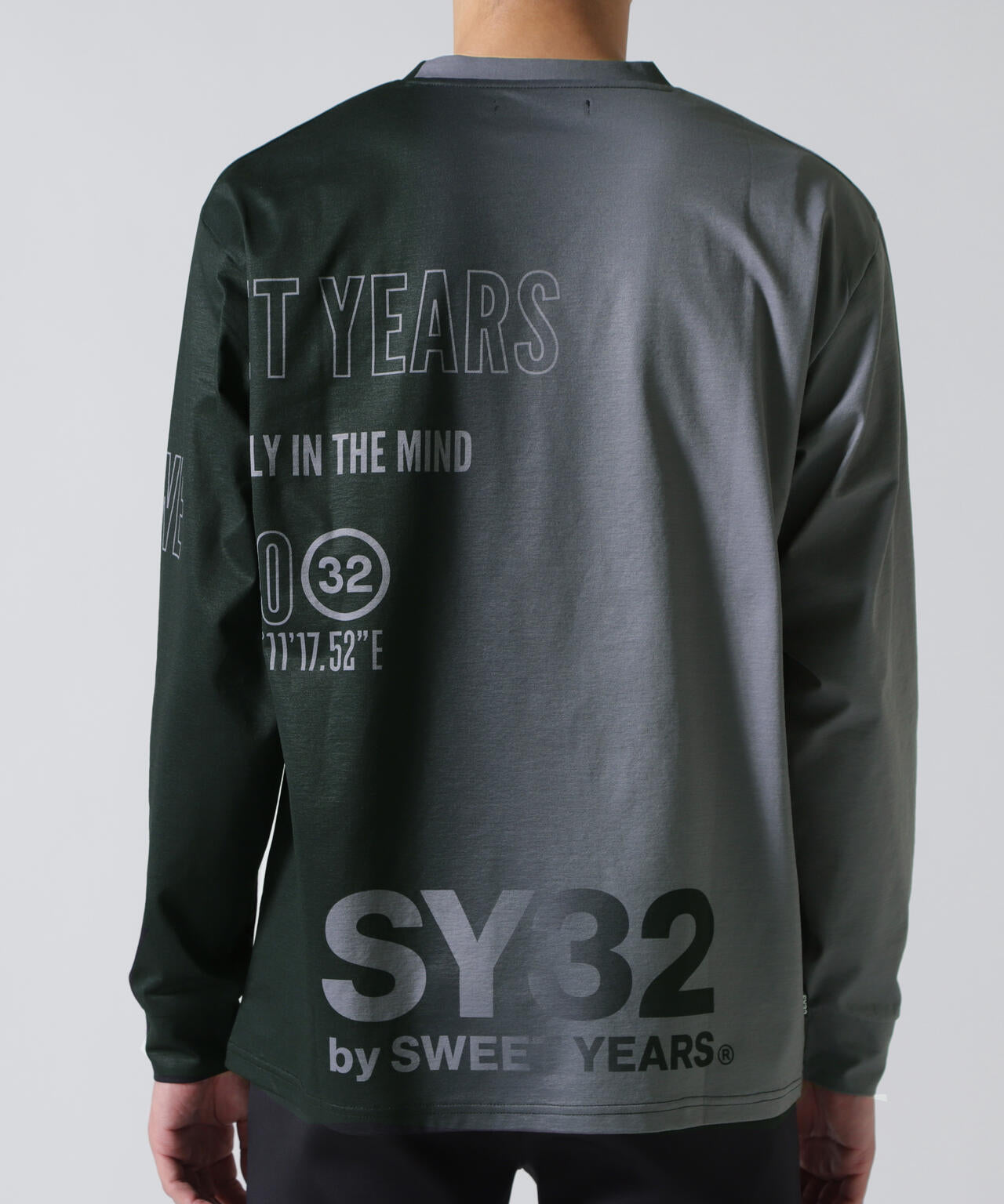 SY32 by SWEET YEARS/エスワイサーティトゥ バイ スィートイヤーズ/GRADATION LOGO L/S TEE