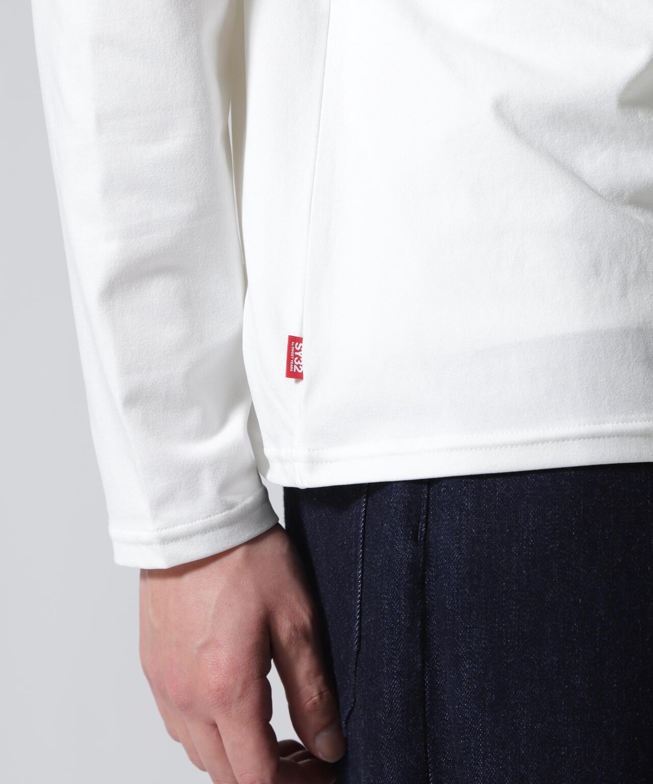 SY32 by SWEET YEARS/エスワイサーティトゥ バイ スィートイヤーズ/NEO SHIELD LOGO L/S TEE