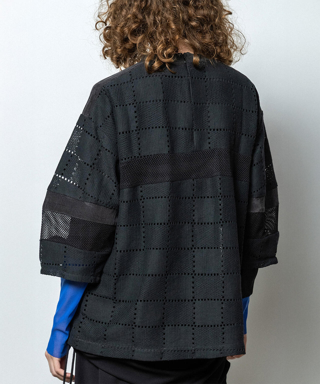 AULA AILA/アウラアイラ/SQUARE LACE PULLOVER
