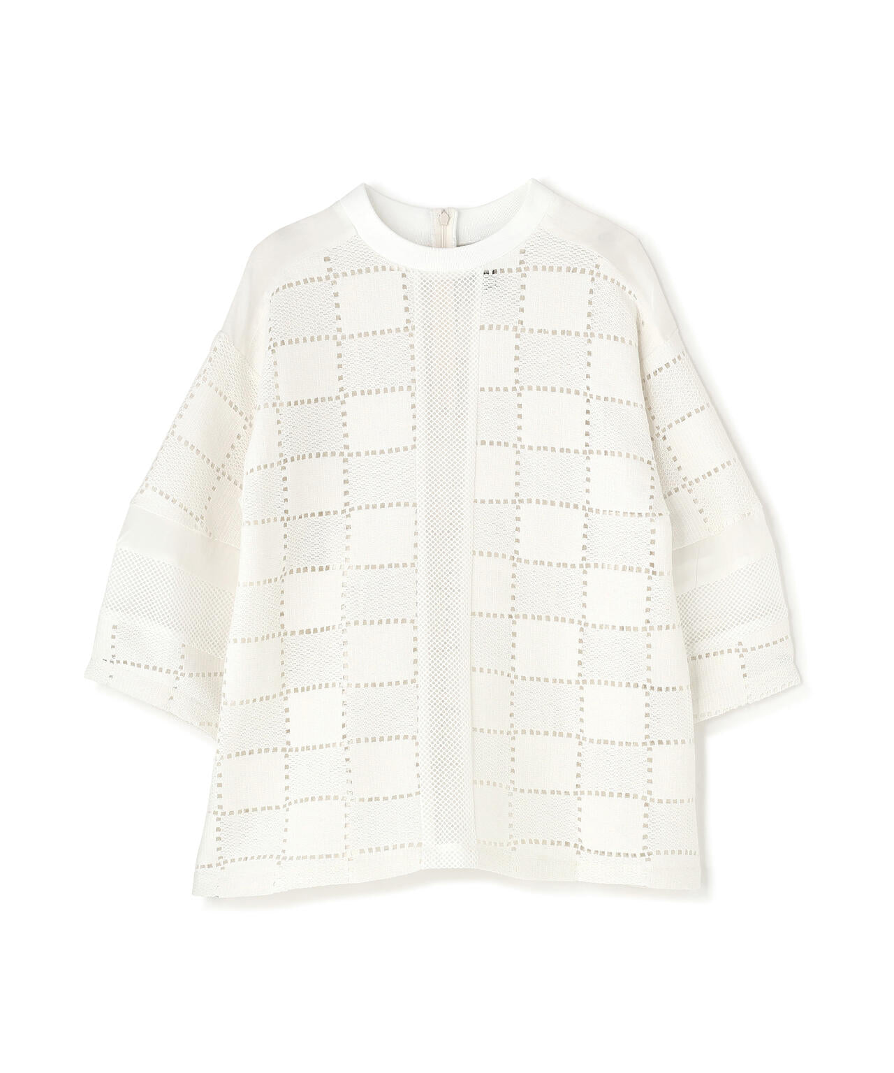 AULA AILA/アウラアイラ/SQUARE LACE PULLOVER
