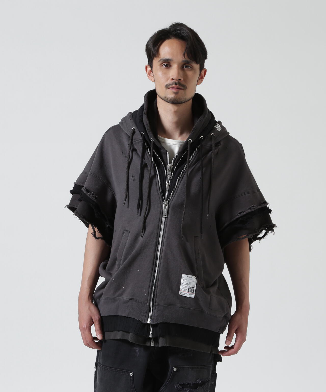 Maison MIHARAYASUHIRO/メゾン ミハラヤスヒロ/TRIPLE LAYERED NO SLEEVE PK