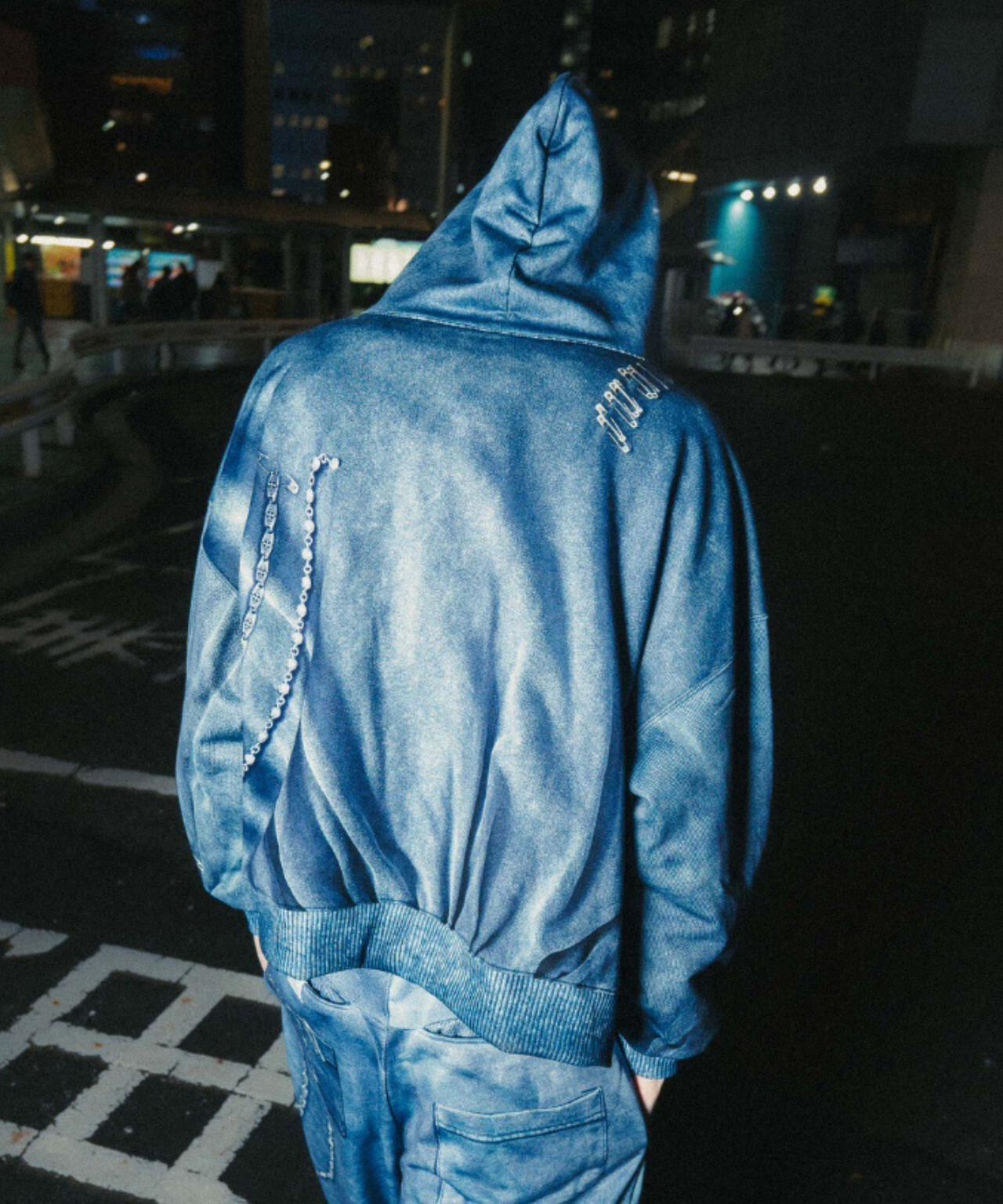 TALKING ABOUT THE ABSTRACTION/EX SWEAT ACC PARKA