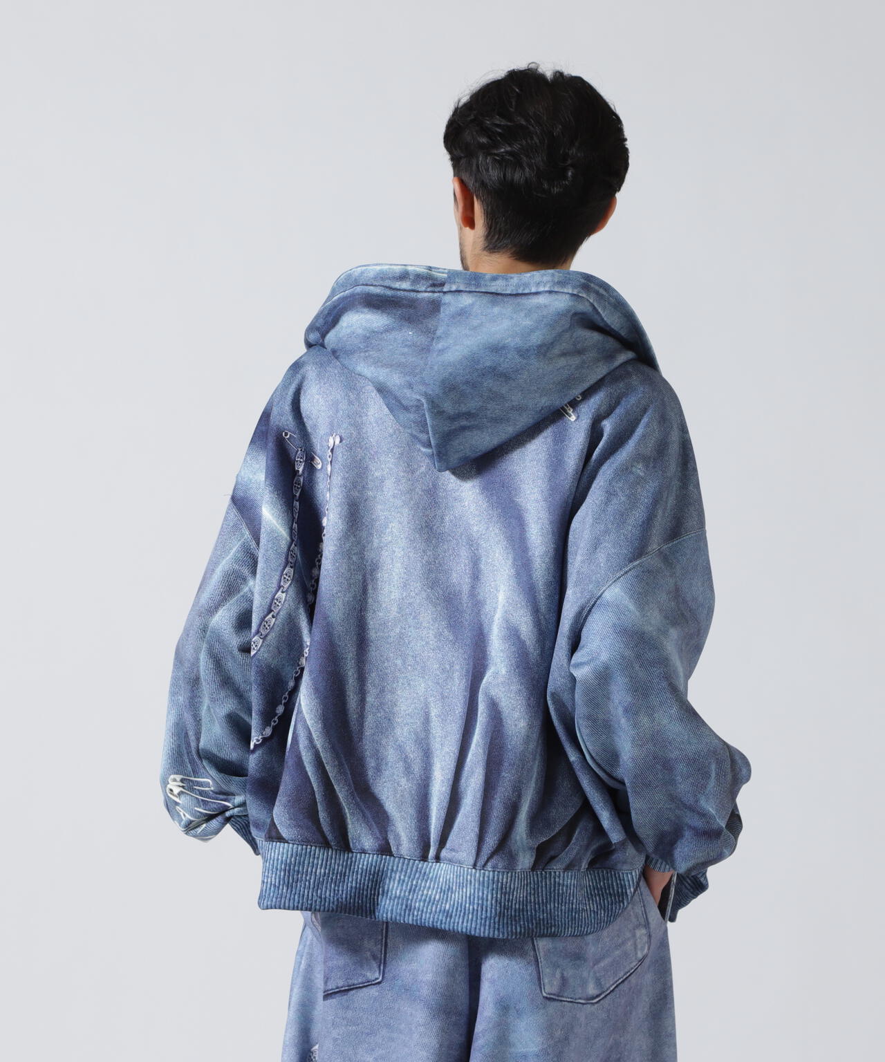 TALKING ABOUT THE ABSTRACTION/EX SWEAT ACC PARKA