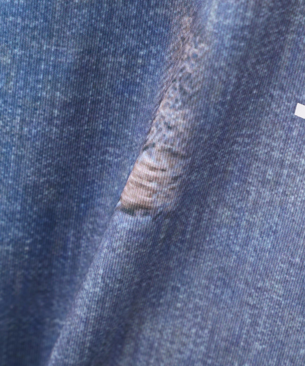 muta MARINE/ムータ マリン/別注DENIMプリントラッシュパーカー