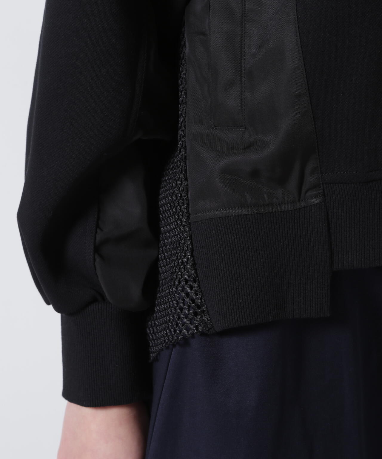 Risley/リズレー/Back mesh hoodie