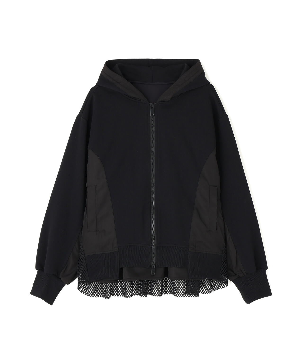 Risley/リズレー/Back mesh hoodie