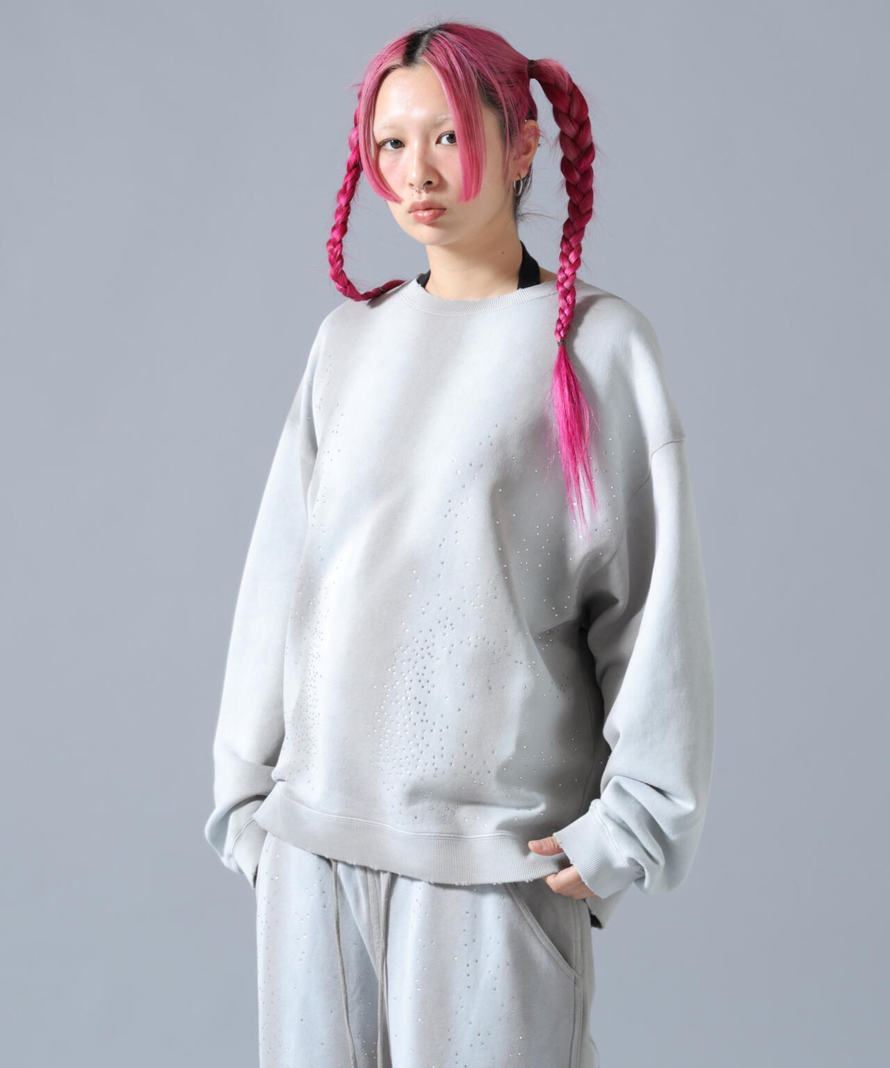 FR(13)NDS/フレンズ/STONE SW CREWNECK