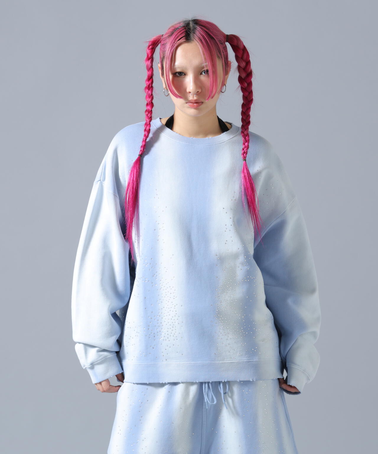 FR(13)NDS/フレンズ/STONE SW CREWNECK