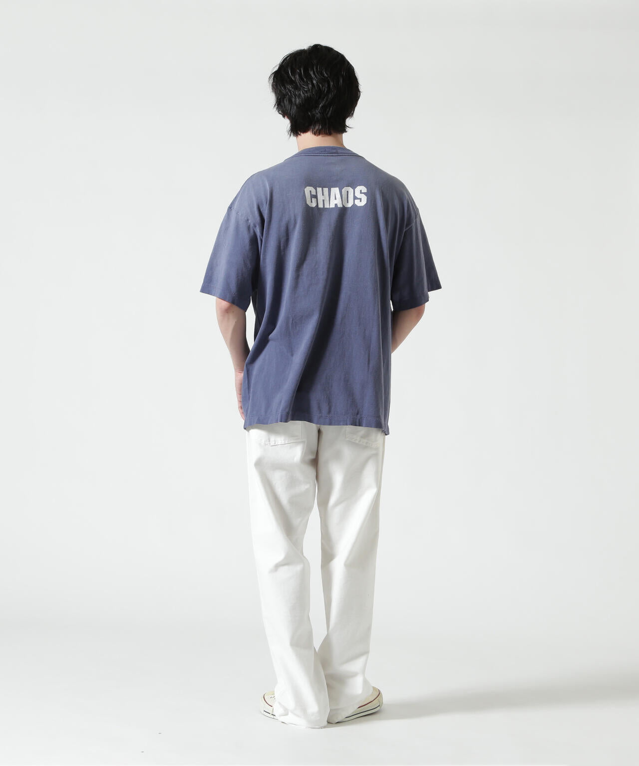 SAINT MICHAEL/セントマイケル/SS T-SHIRT/SAINT MXX/NAVY