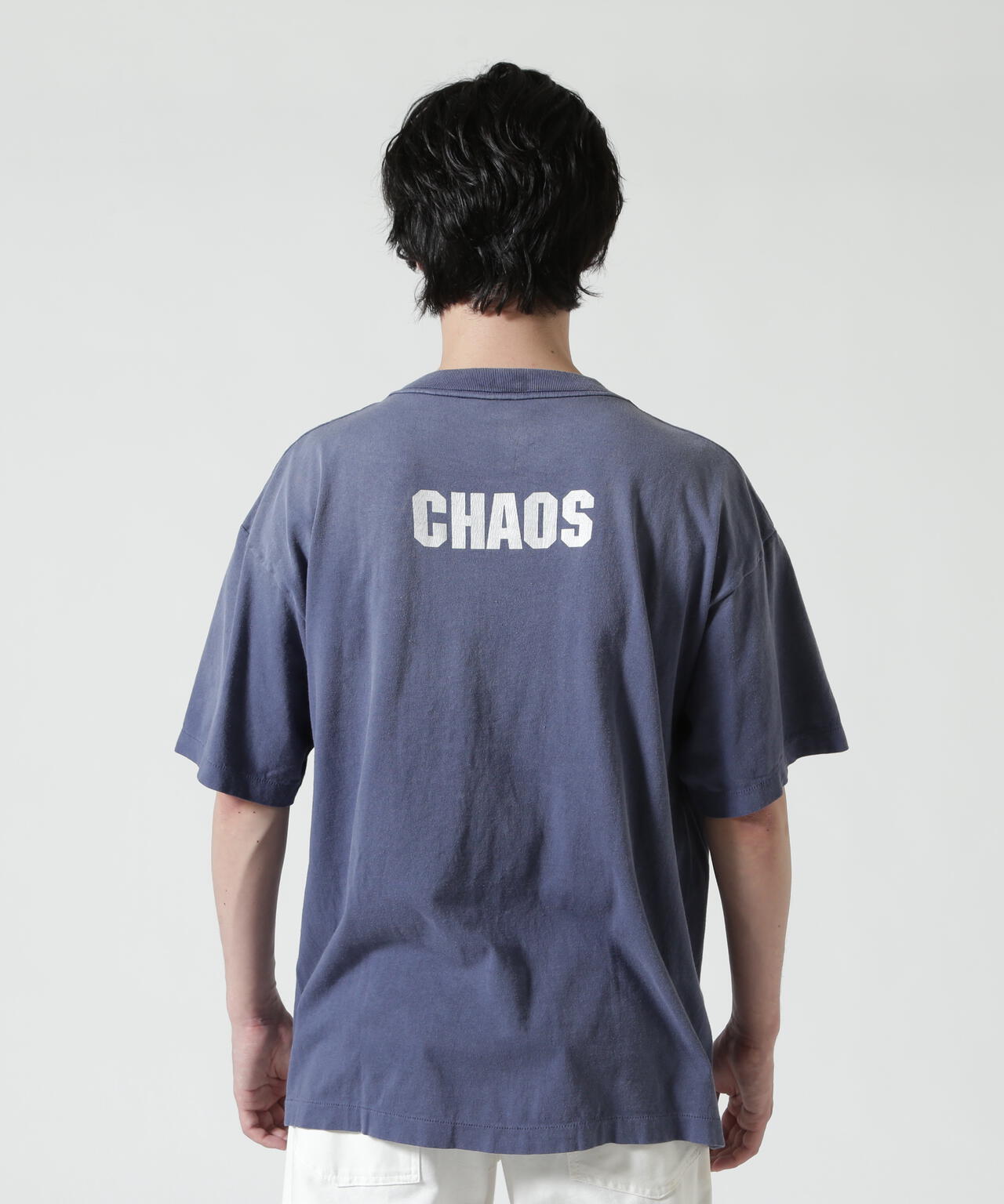 SAINT MICHAEL/セントマイケル/SS T-SHIRT/SAINT MXX/NAVY