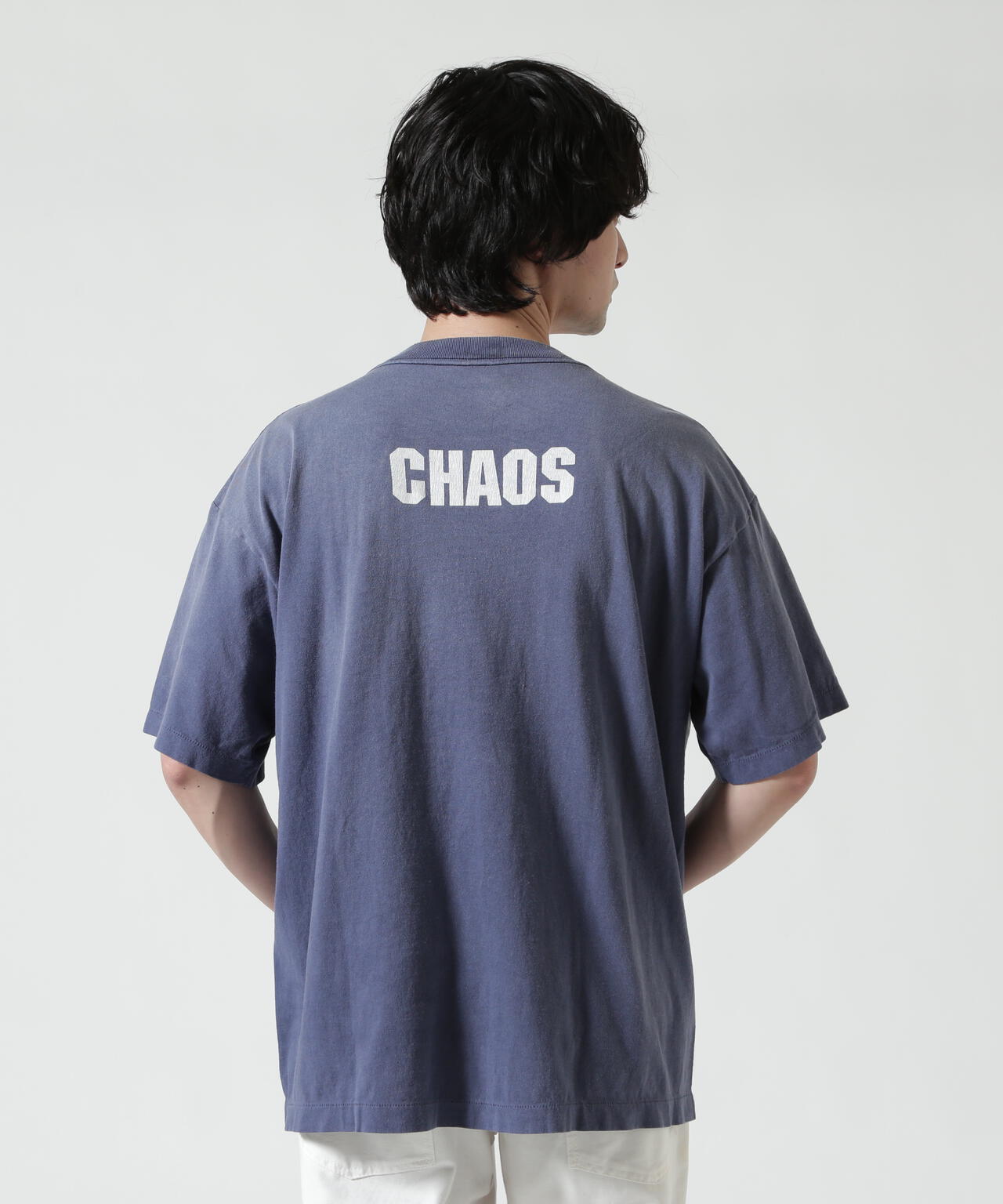 SAINT MICHAEL/セントマイケル/SS T-SHIRT/SAINT MXX/NAVY