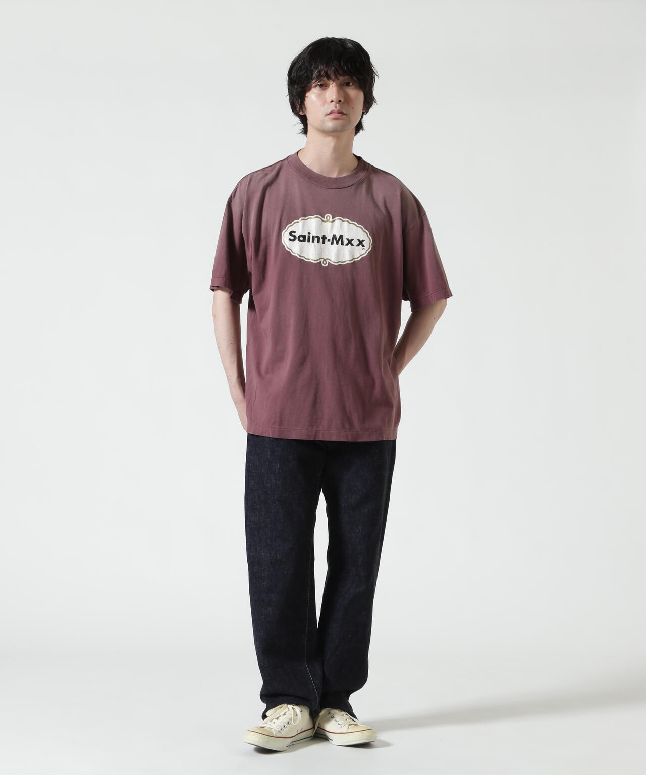 SAINT MICHAEL/セントマイケル/SS T-SHIRT/SAINT MXX/BUR