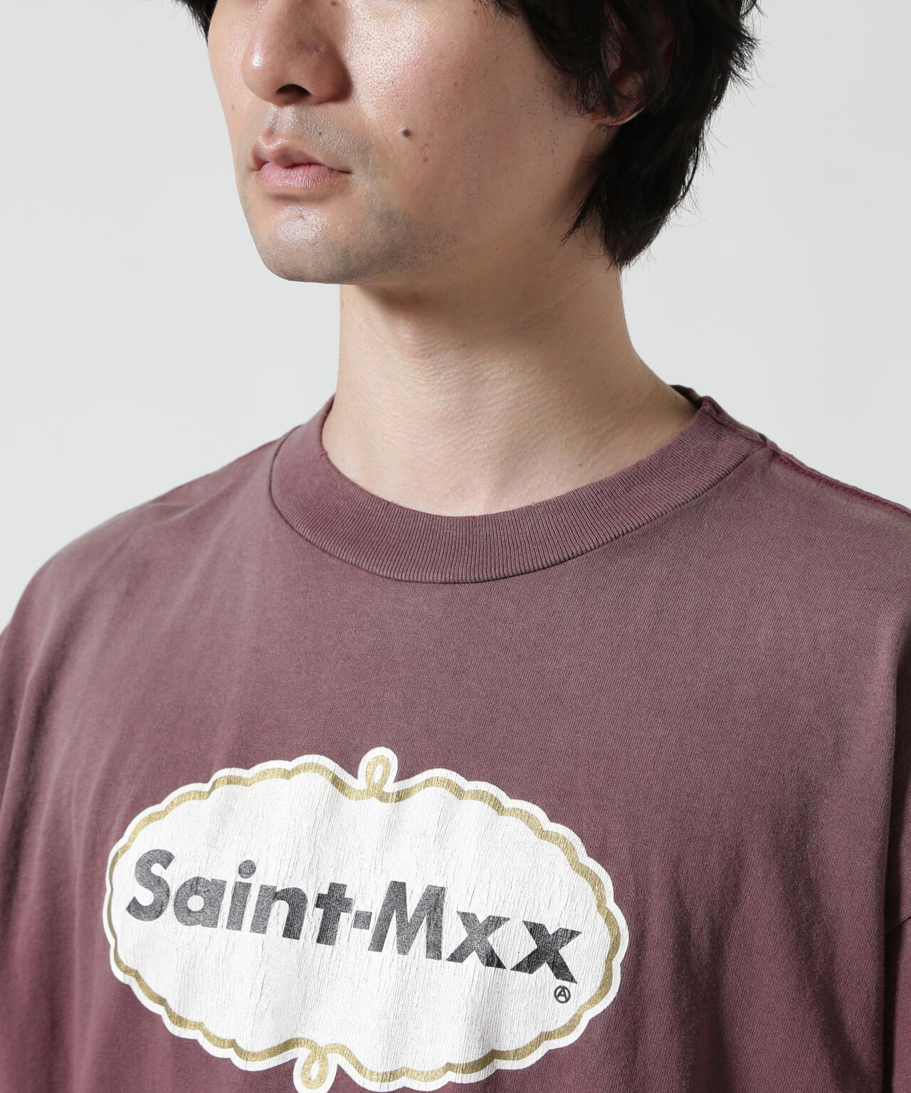 SAINT MICHAEL/セントマイケル/SS T-SHIRT/SAINT MXX/BUR