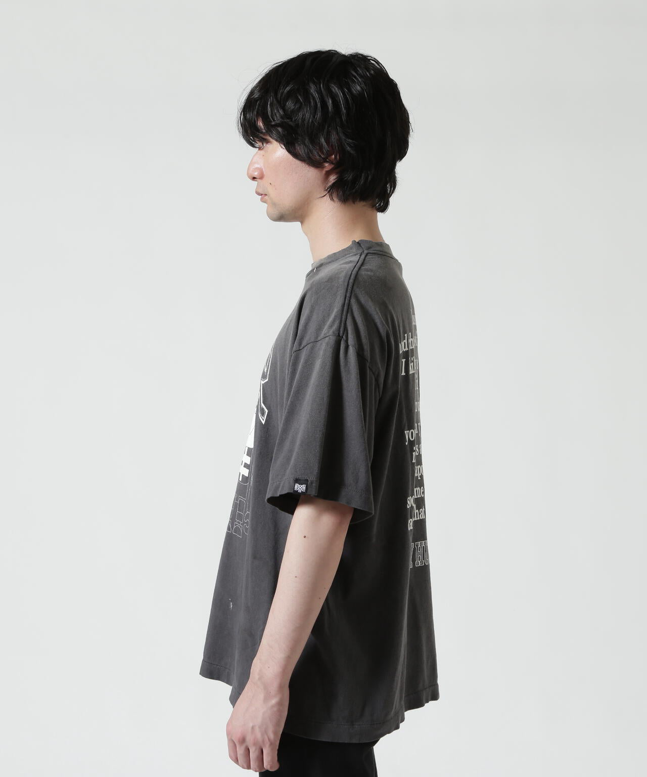 SAINT MICHAEL/セントマイケル/BH_SS T/SKULL-K&BABY/BLACK