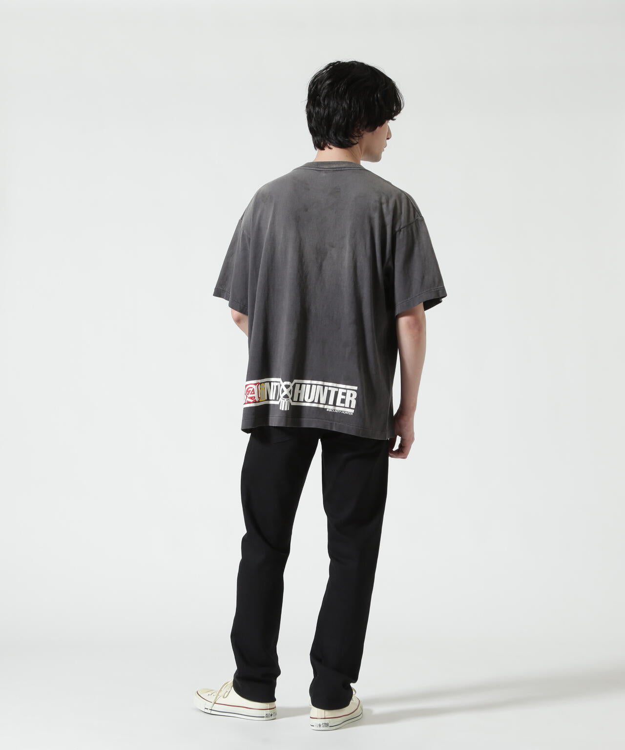 SAINT MICHAEL/セントマイケル/BH_SS T/SAINTY HUNTER/BLACK