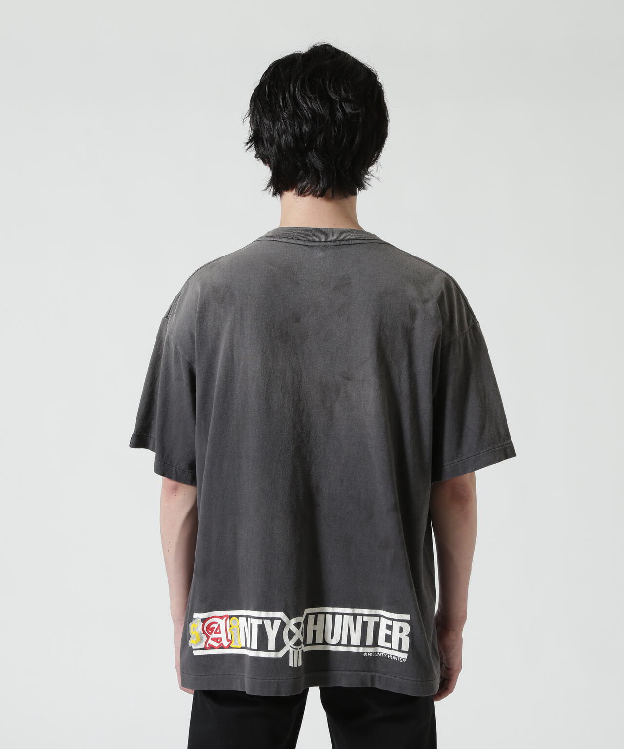 SAINT MICHAEL/セントマイケル/BH_SS T/SAINTY HUNTER/BLACK