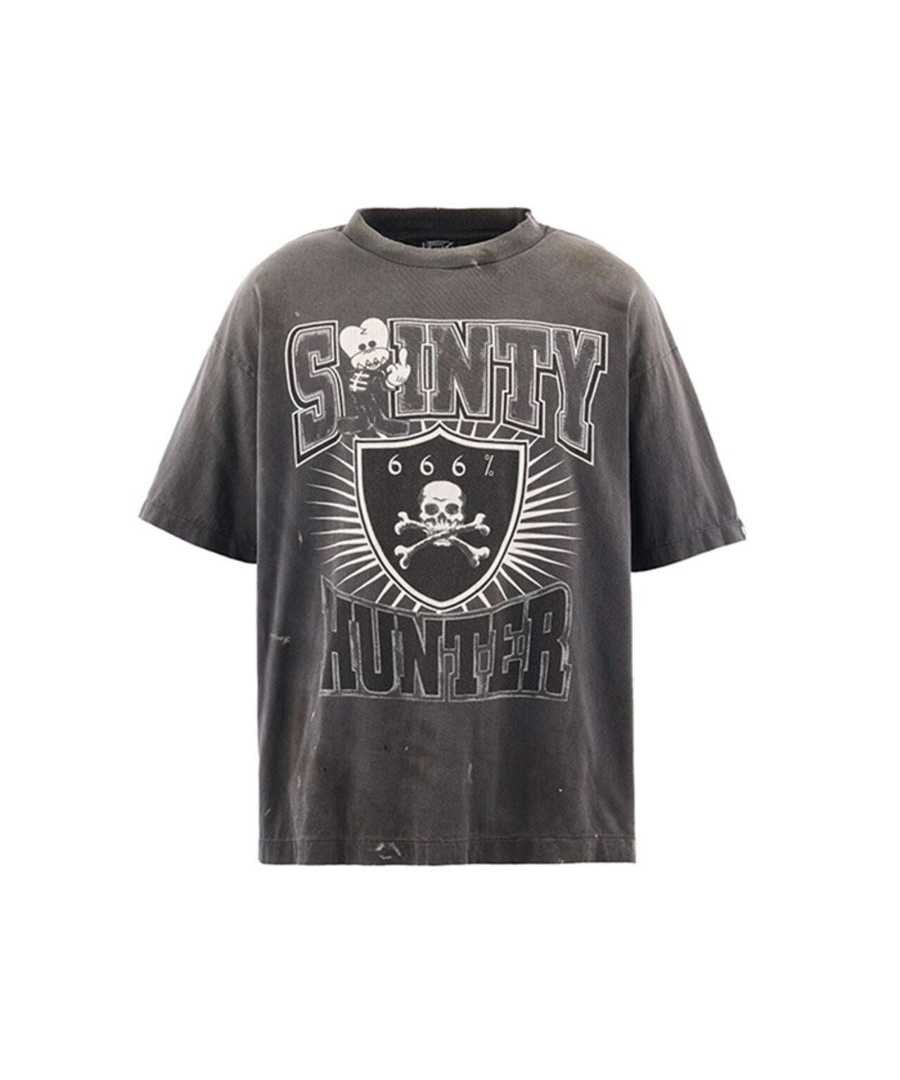 SAINT MICHAEL/セントマイケル/BH_SS T/SAINTY HUNTER/BLACK