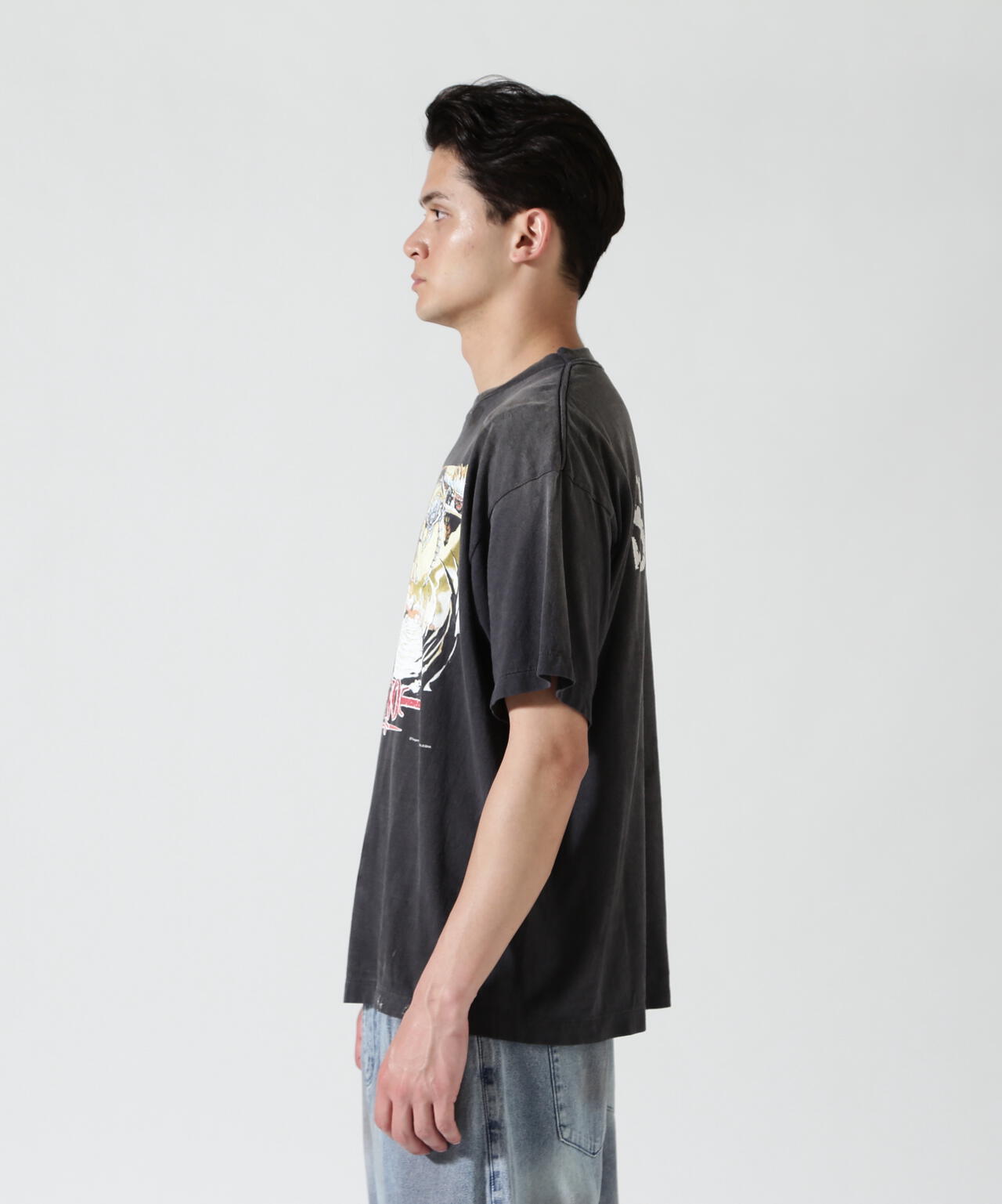SAINT MICHAEL/セントマイケル/DN_SS T-SHIRT/DETH NOTE/BLACK