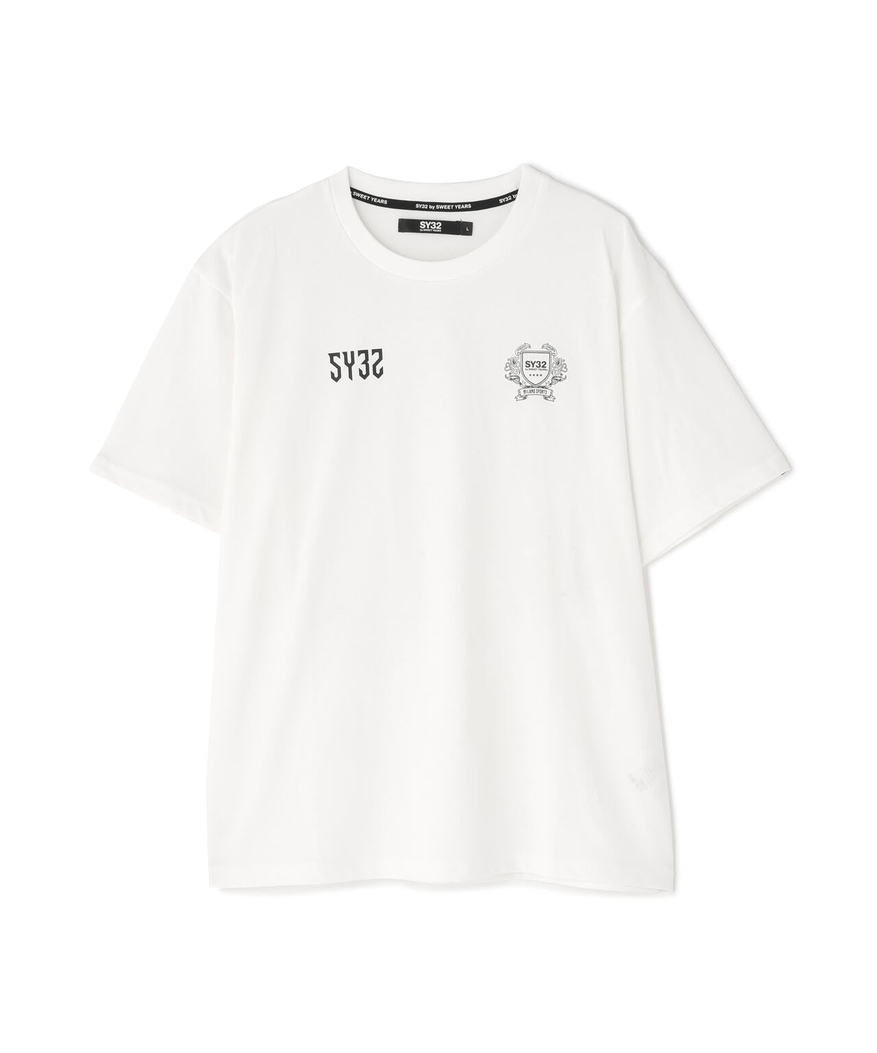 SY32 by SWEET YEARS/EMBLEM LOGO TEE