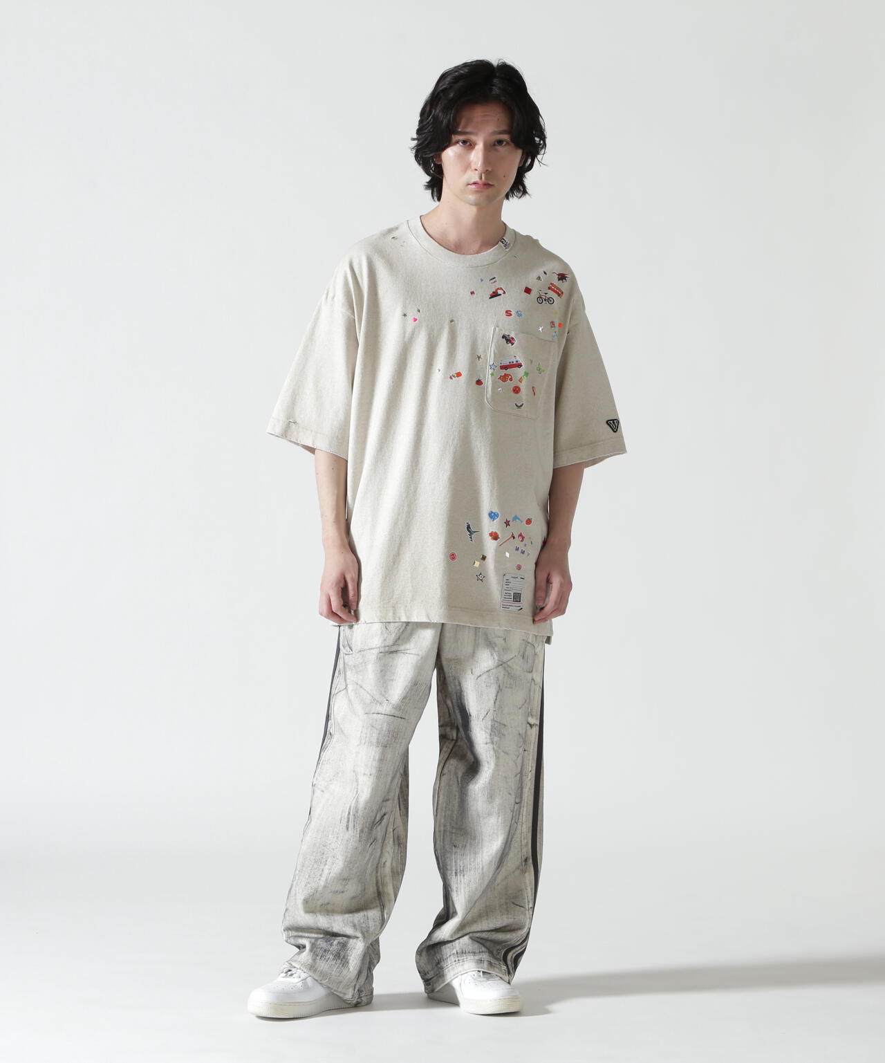 Maison MIHARAYASUHIRO/メゾン ミハラヤスヒロ/KIDS STICKER TEE