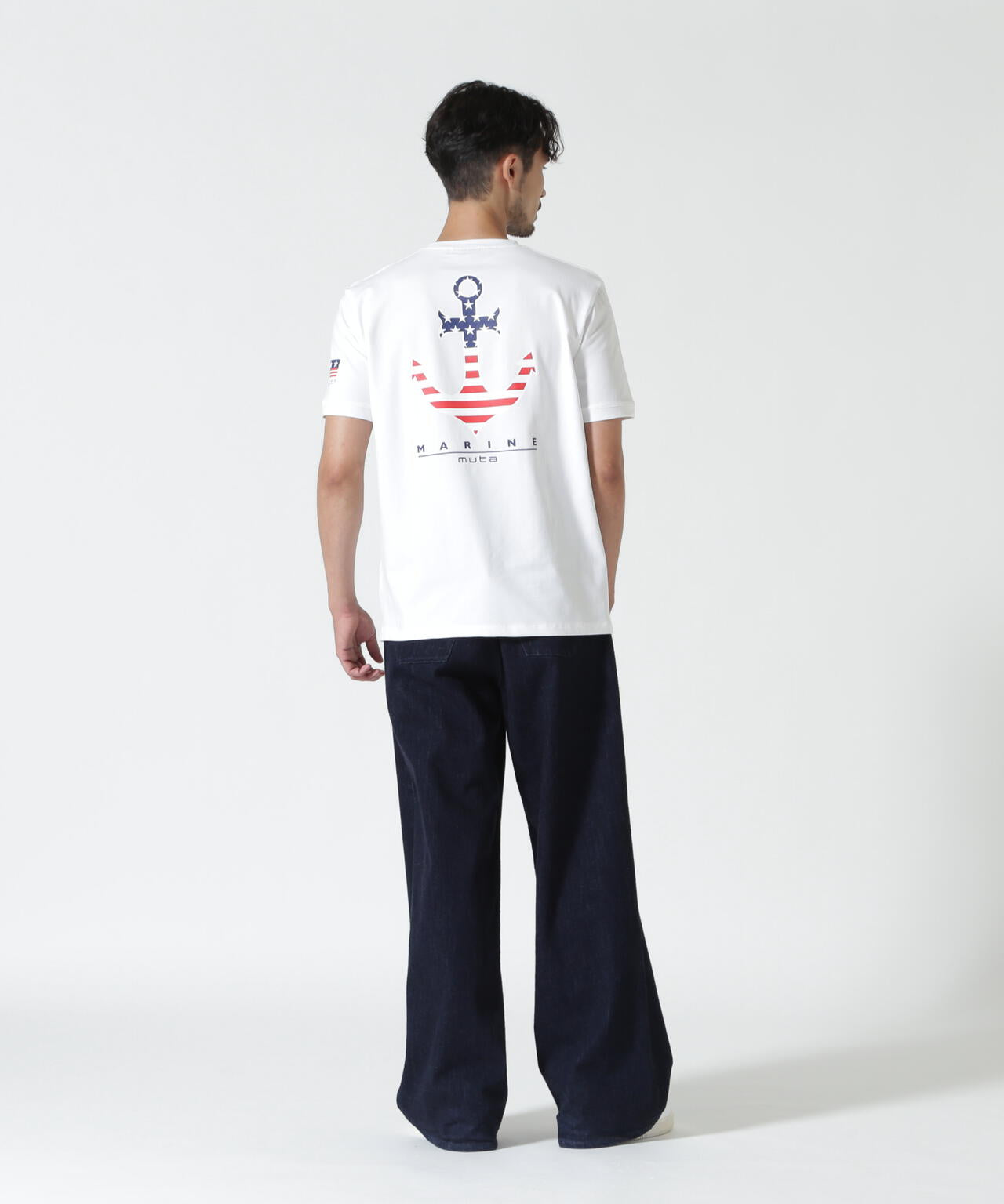 muta MARINE/ムータ マリン/イカリUSA Tee